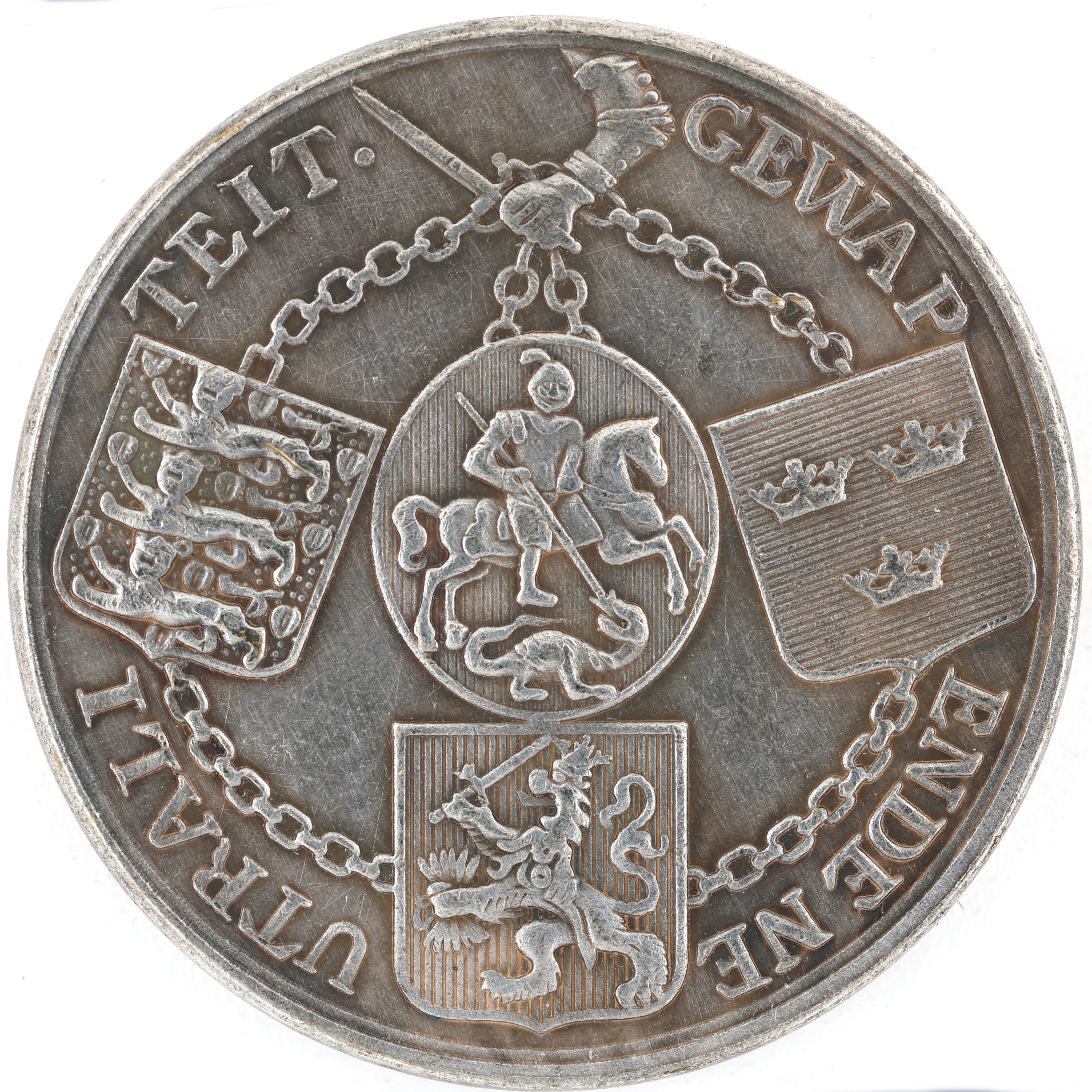 1780 Jehovah Armed Neutrality Medal Dutch God Covenant Eye of Providence replica