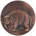 London Elephant Token Medal “God Preserve London” U.S. reproduction