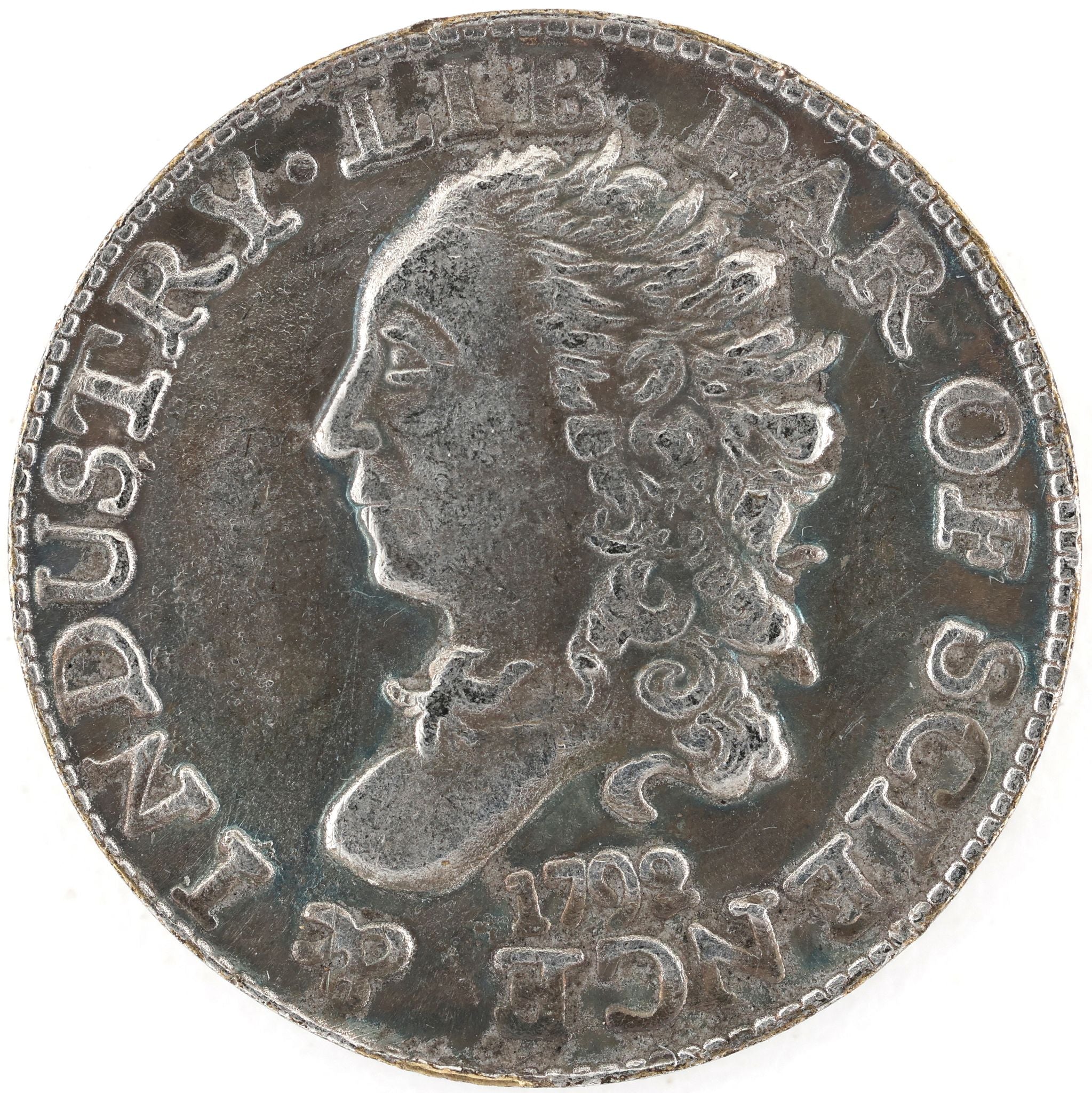 1792 Half Disme Medal Token – Early U.S. Liberty & Eagle Design U.S. replica
