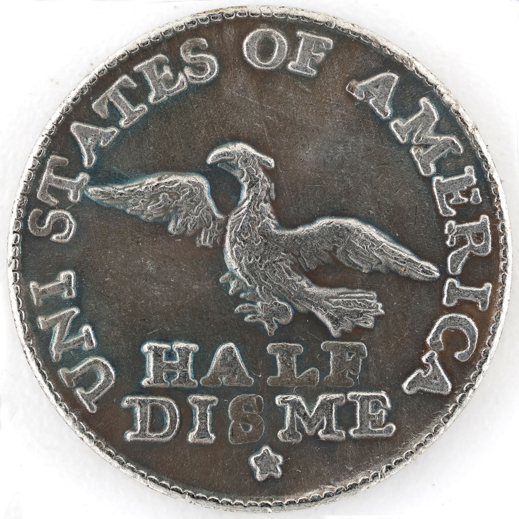 1792 Half Disme Medal Token – Early U.S. Liberty & Eagle Design U.S. detail view 2