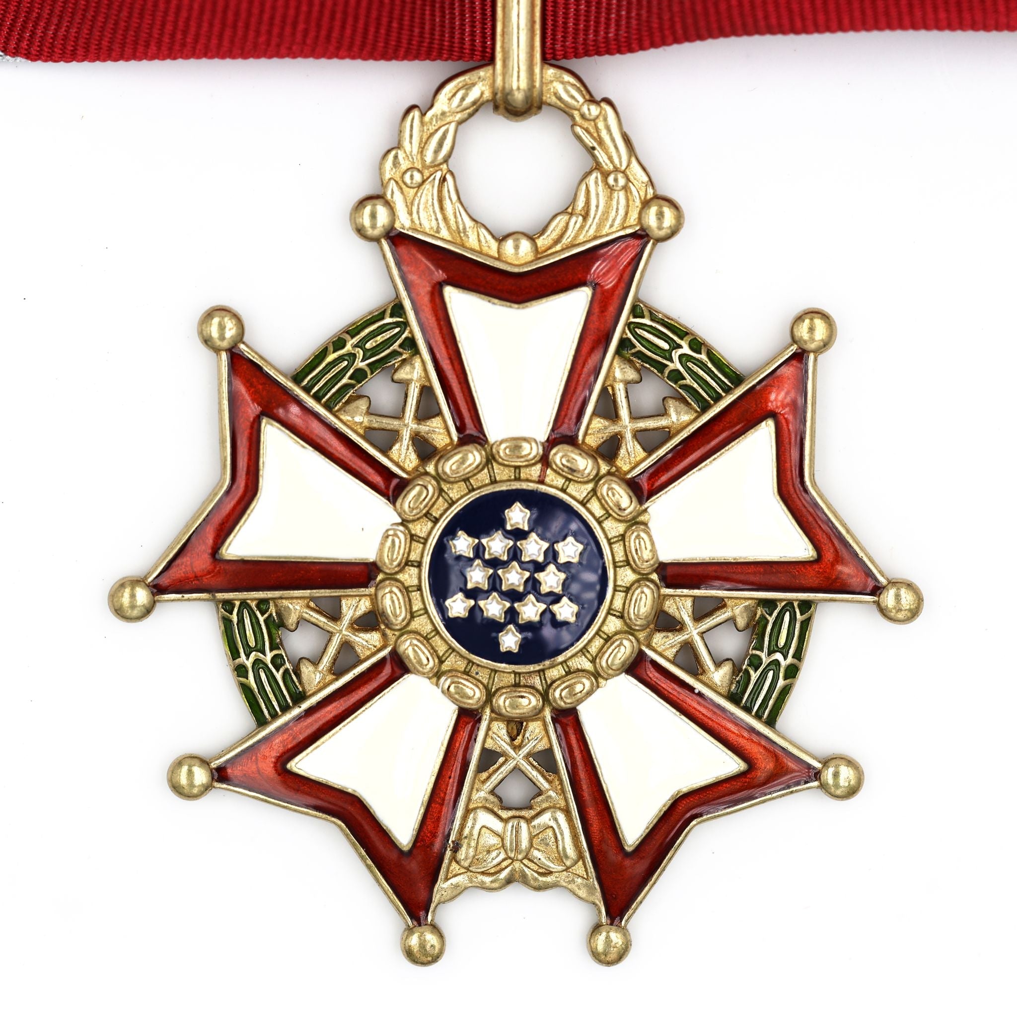 U.S. Legion of Merit Commander Class Neck Ribbon Medal – Full-Size detail view 5