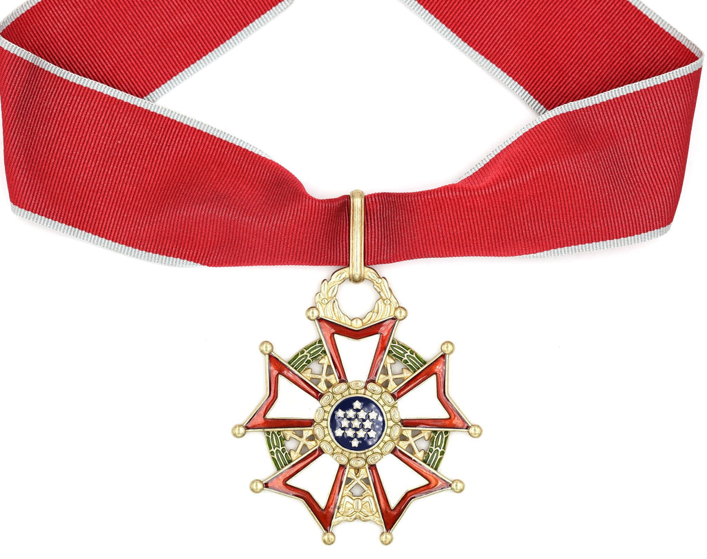 U.S. Legion of Merit Commander Class Neck Ribbon Medal – Full-Size replica
