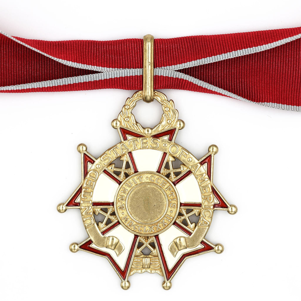 U.S. Legion of Merit Commander Class Neck Ribbon Medal – Full-Size detail view 2