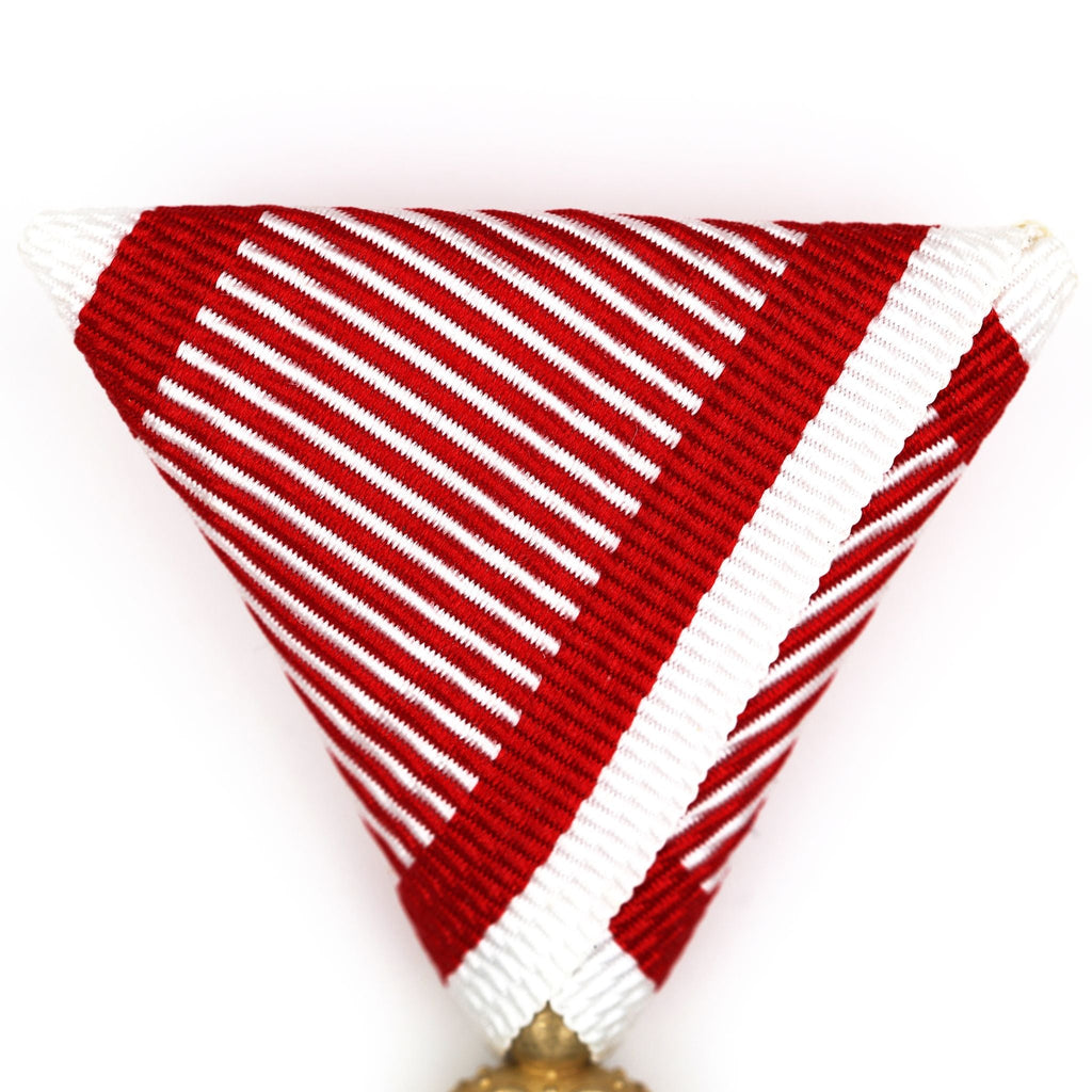 Austrian Franz Joseph Order Cross Medal – Brass with Ribbon detail view 5