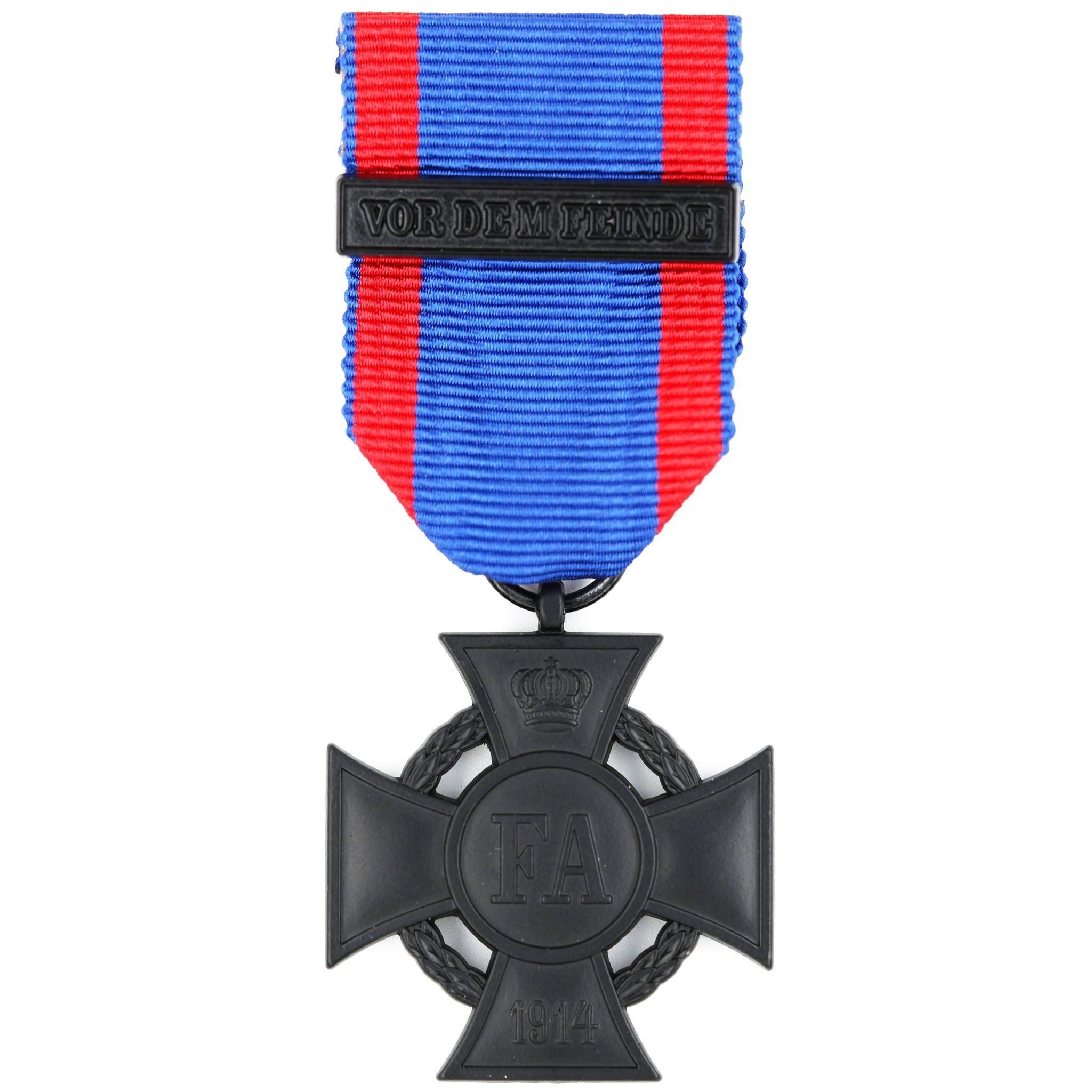 Oldenburg Friedrich August Cross II Class, 1914 – “Vor dem Feinde” Clasp replica