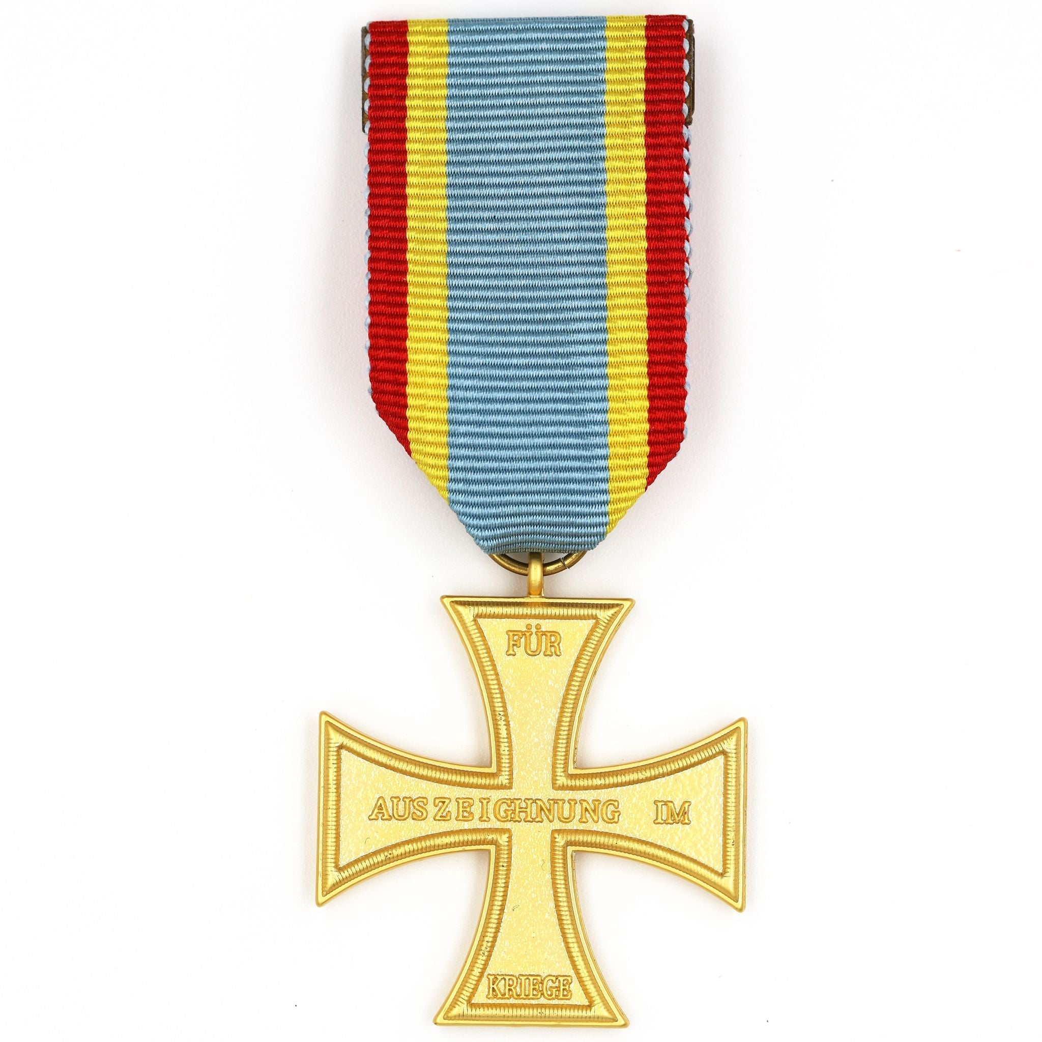 WWI Germany Friedrich Cross 1914 Medal with Ribbon – For Merit in War replica