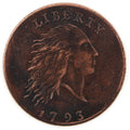 1793 Flowing Hair Liberty Medal Token – United States Historical replica