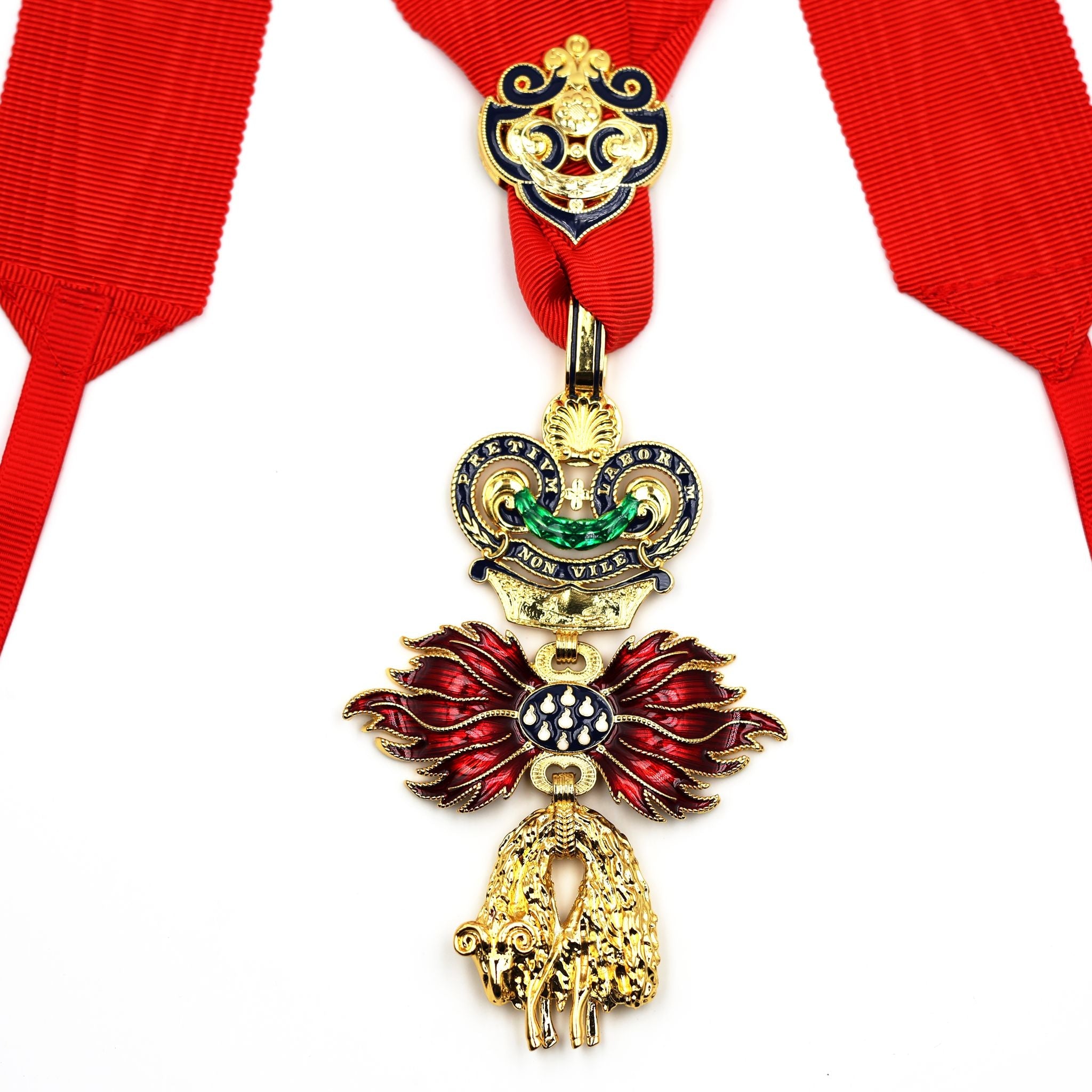 Austria – Order of the Golden Fleece (Type 4, 1925 – 1935) – Full-Size with Neck Ribbon detail view 3