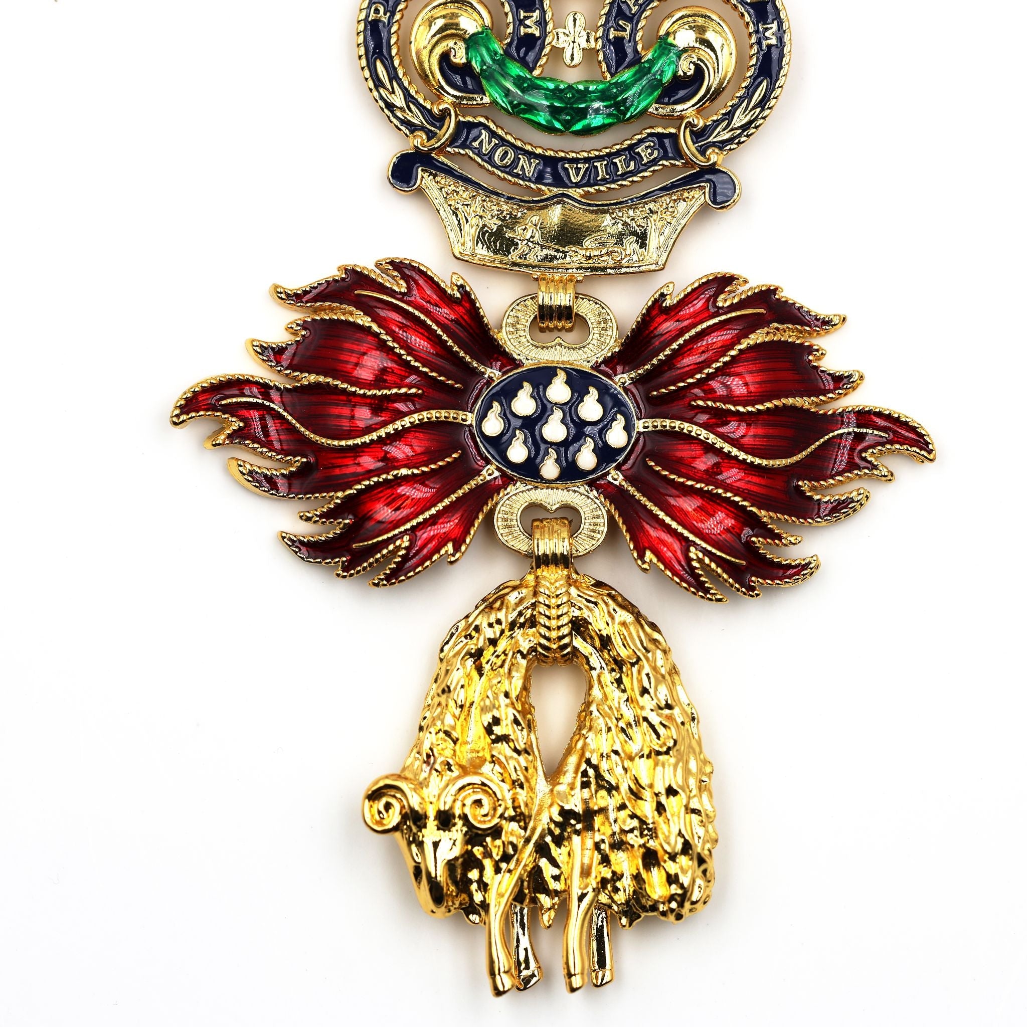Austria – Order of the Golden Fleece (Type 4, 1925 – 1935) – Full-Size with Neck Ribbon detail view 5