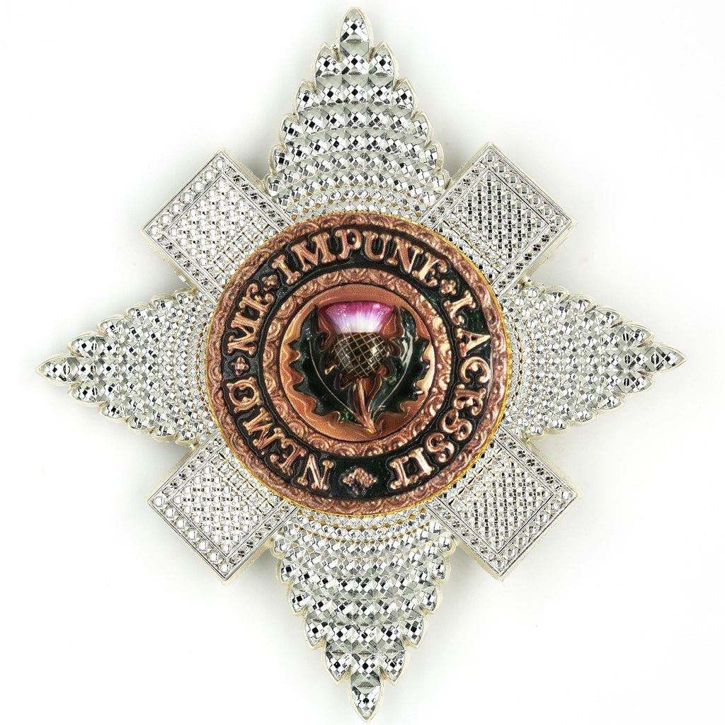 Scotland Order of the Thistle Breast Star – St Andrew Badge, UK Medal reproduction
