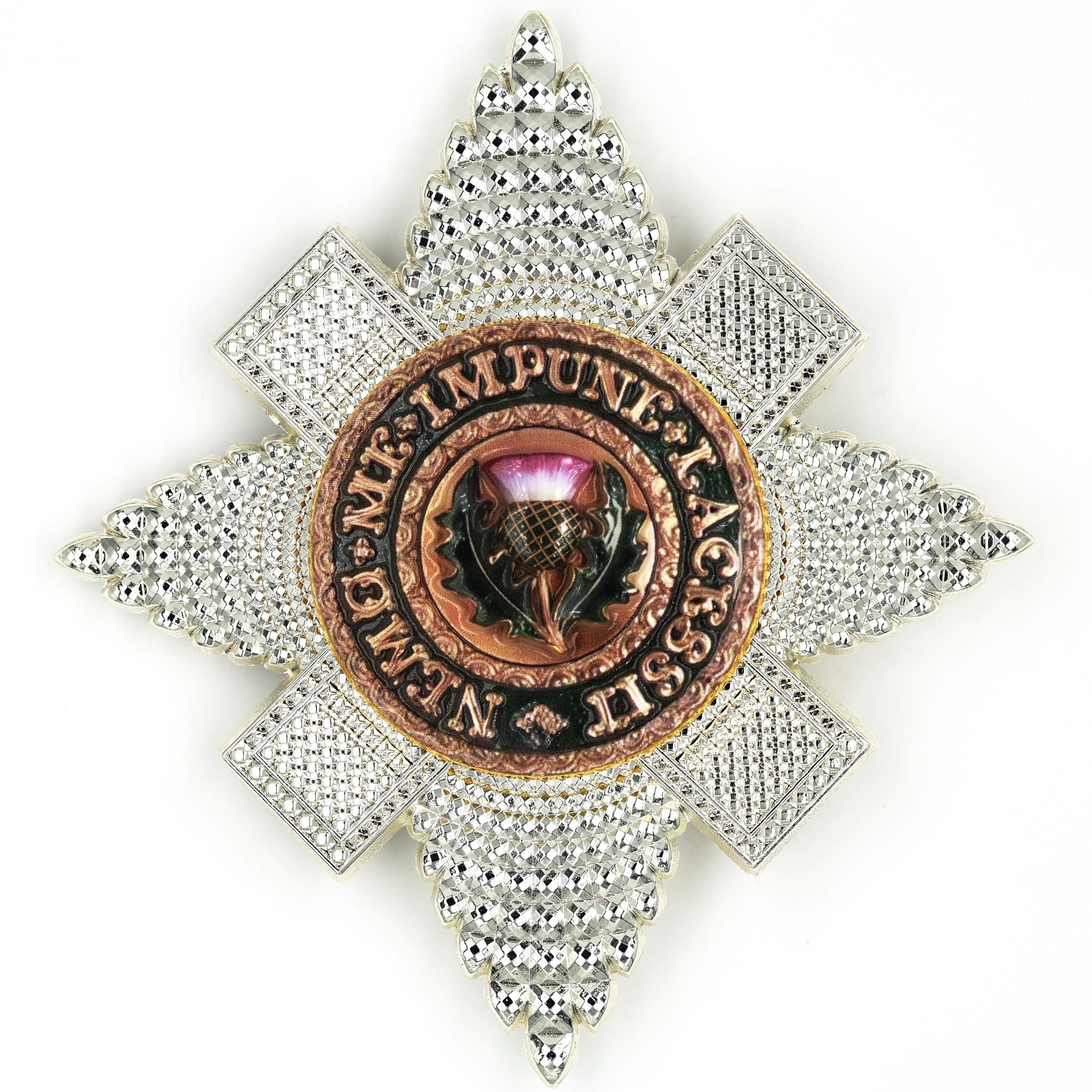 Scotland Order of the Thistle Breast Star – St Andrew Badge, UK Medal reproduction