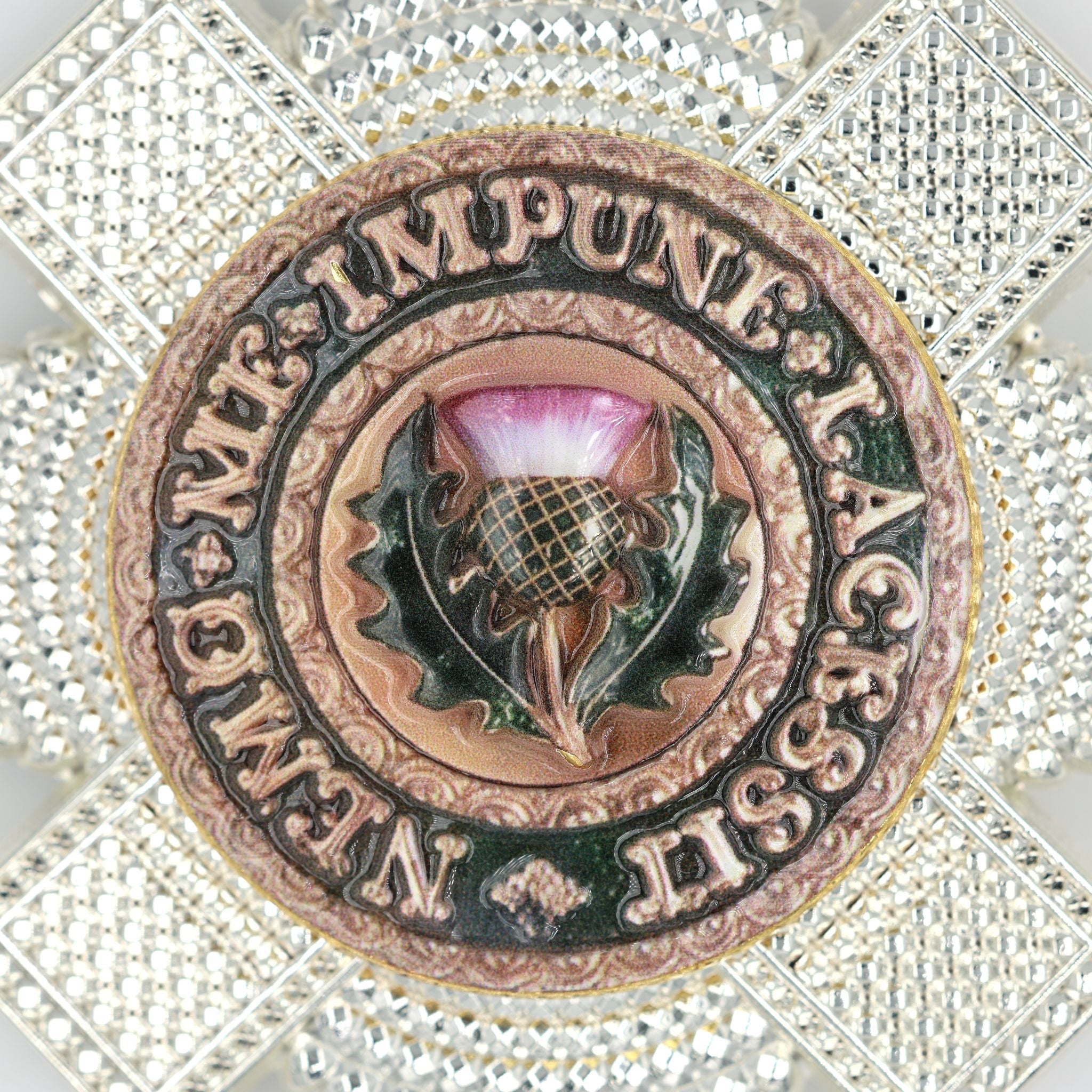 Scotland Order of the Thistle Breast Star – St Andrew Badge, UK Medal detail view 4