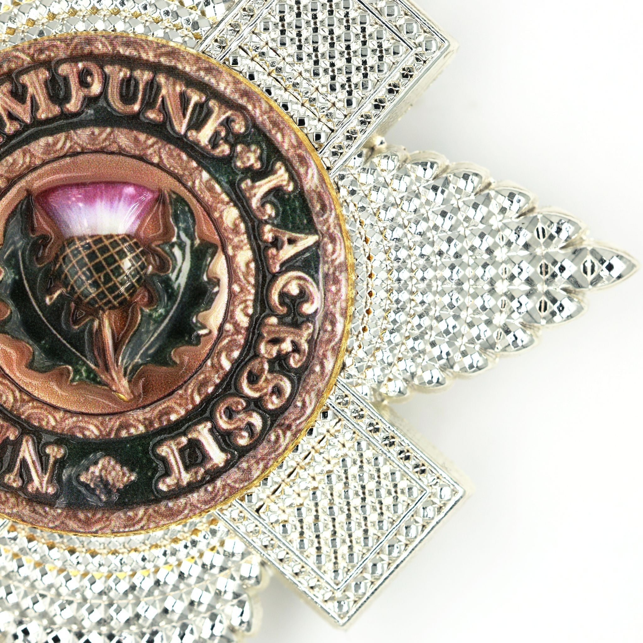 Scotland Order of the Thistle Breast Star – St Andrew Badge, UK Medal detail view 7