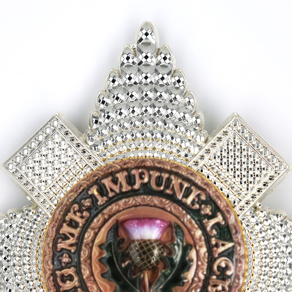 Scotland Order of the Thistle Breast Star – St Andrew Badge, UK Medal detail view 8