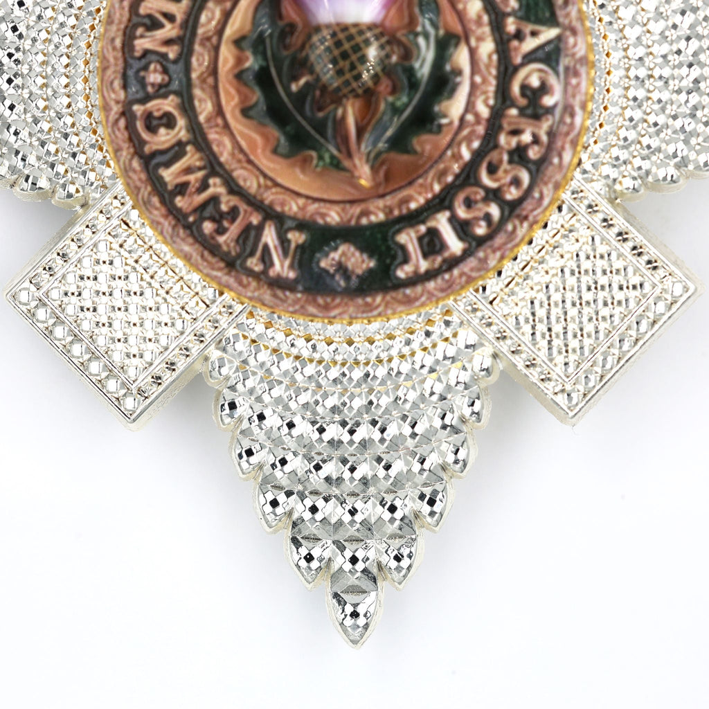 Scotland Order of the Thistle Breast Star – St Andrew Badge, UK Medal detail view 9