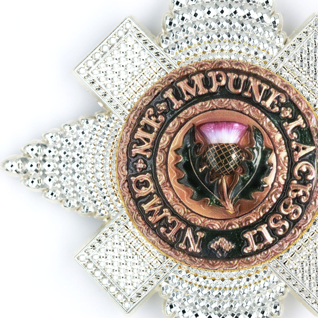 Scotland Order of the Thistle Breast Star – St Andrew Badge, UK Medal detail view 10