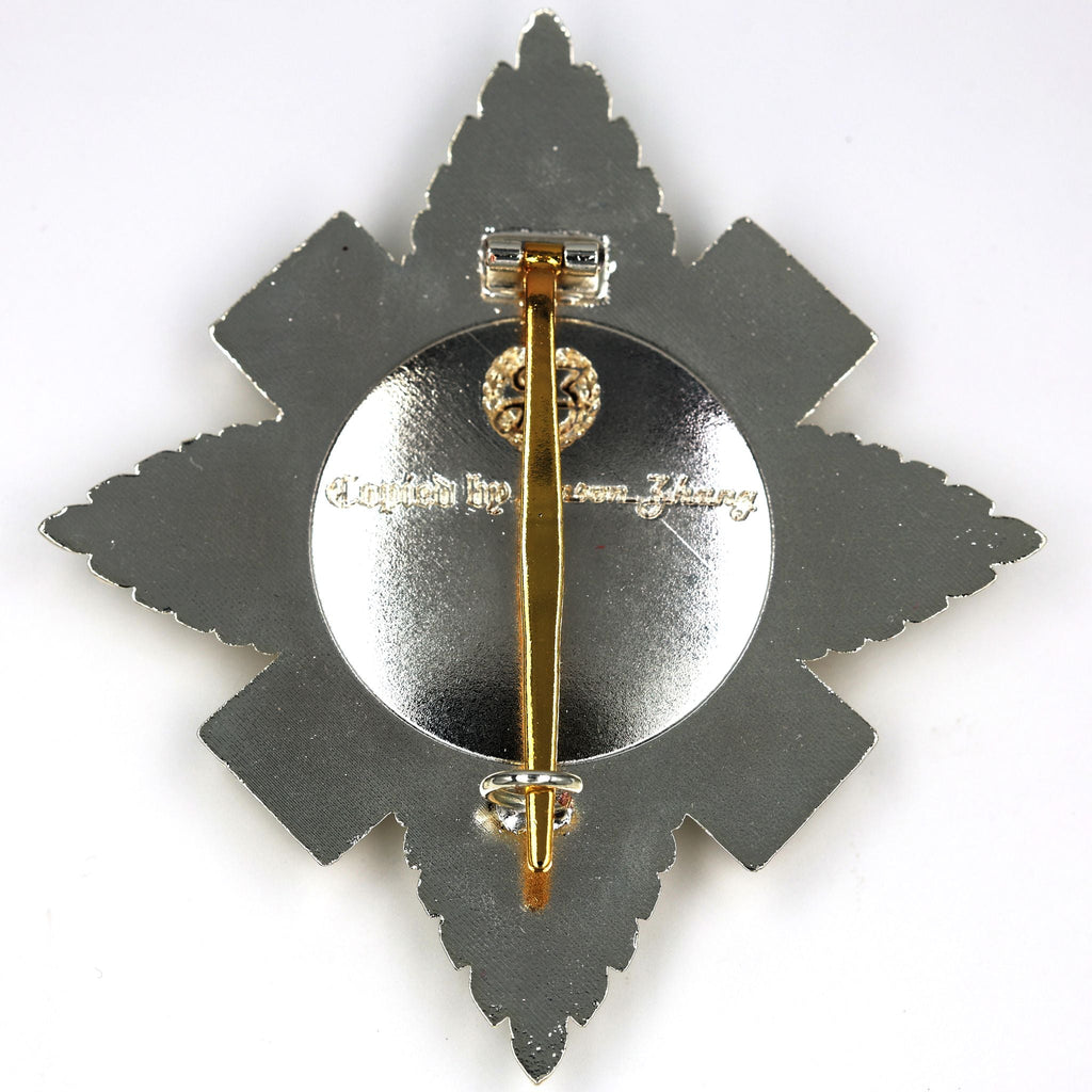 Scotland Order of the Thistle Breast Star – St Andrew Badge, UK Medal detail view 12