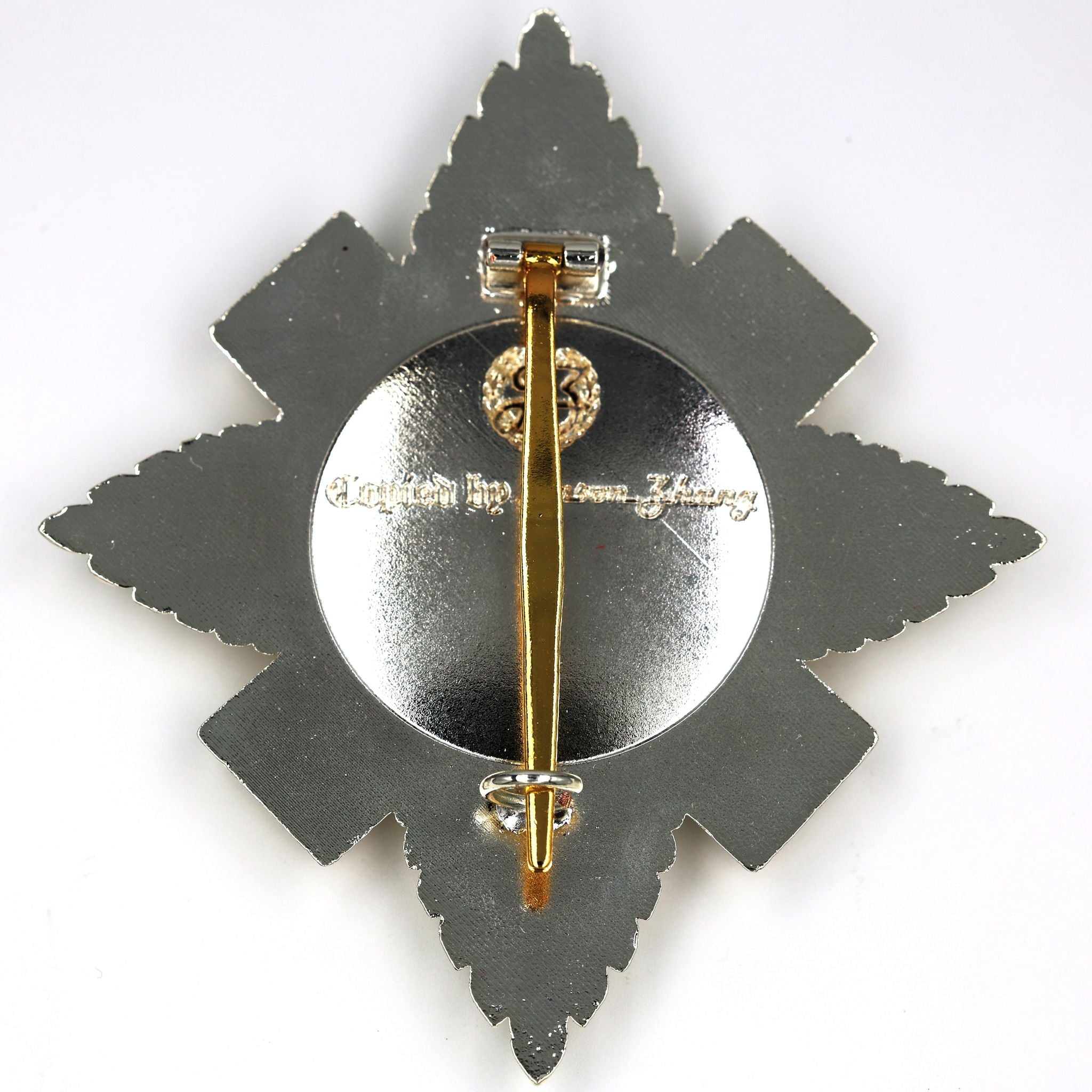 Scotland Order of the Thistle Breast Star – St Andrew Badge, UK Medal detail view 12