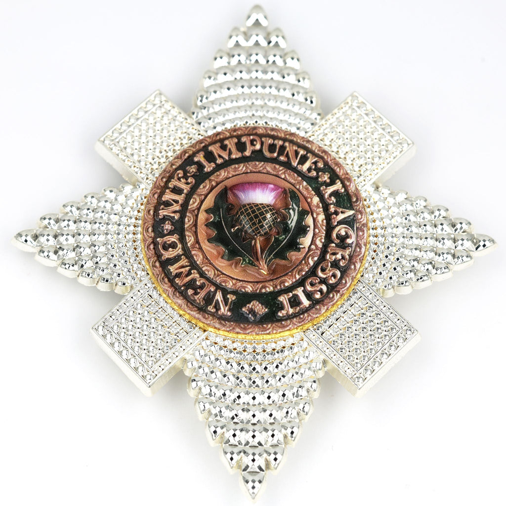 Scotland Order of the Thistle Breast Star – St Andrew Badge, UK Medal detail view 5
