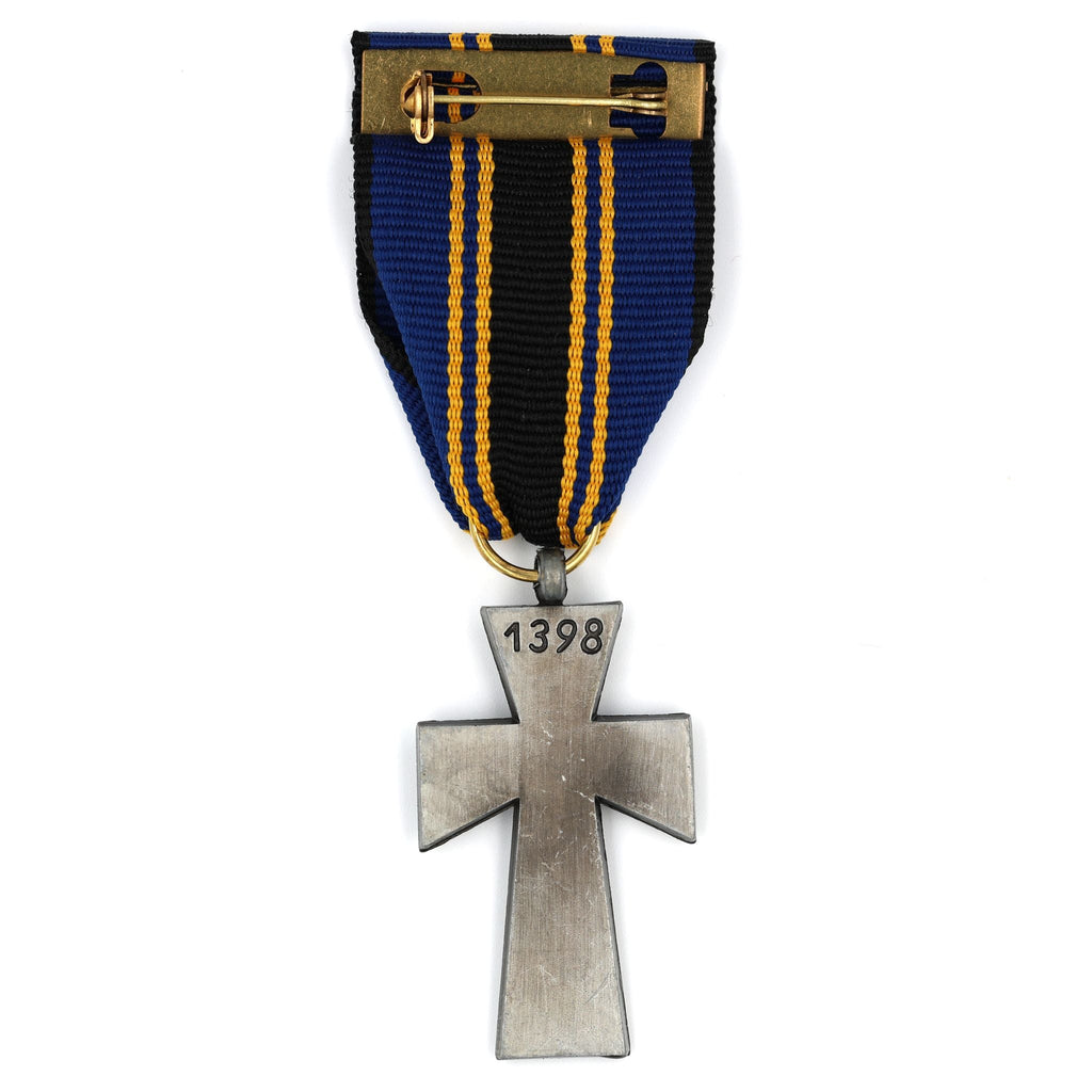 Order of Symon Petliura Ukrainian Cross Medal with Sword Tryzub detail view 4