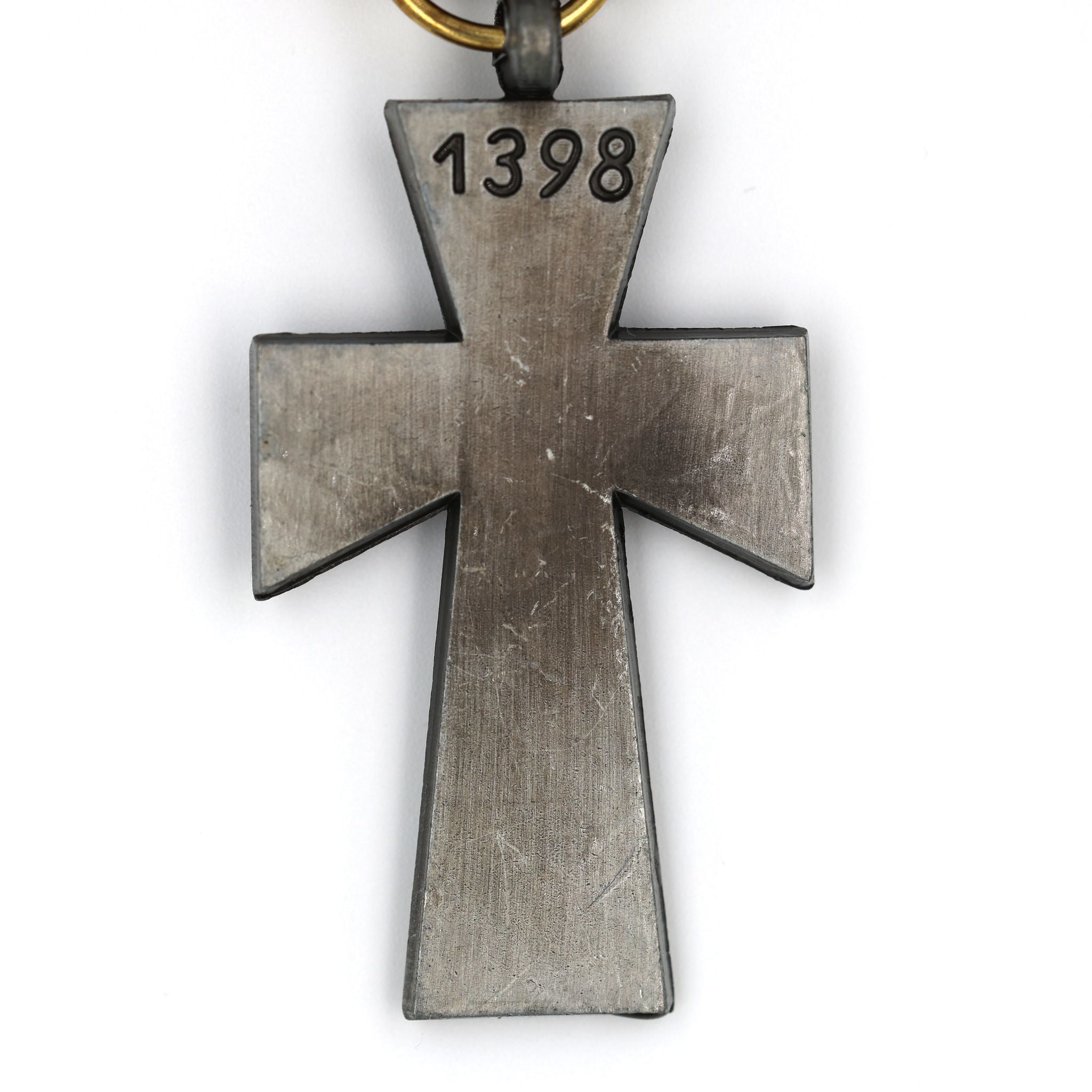 Order of Symon Petliura Ukrainian Cross Medal with Sword Tryzub detail view 5