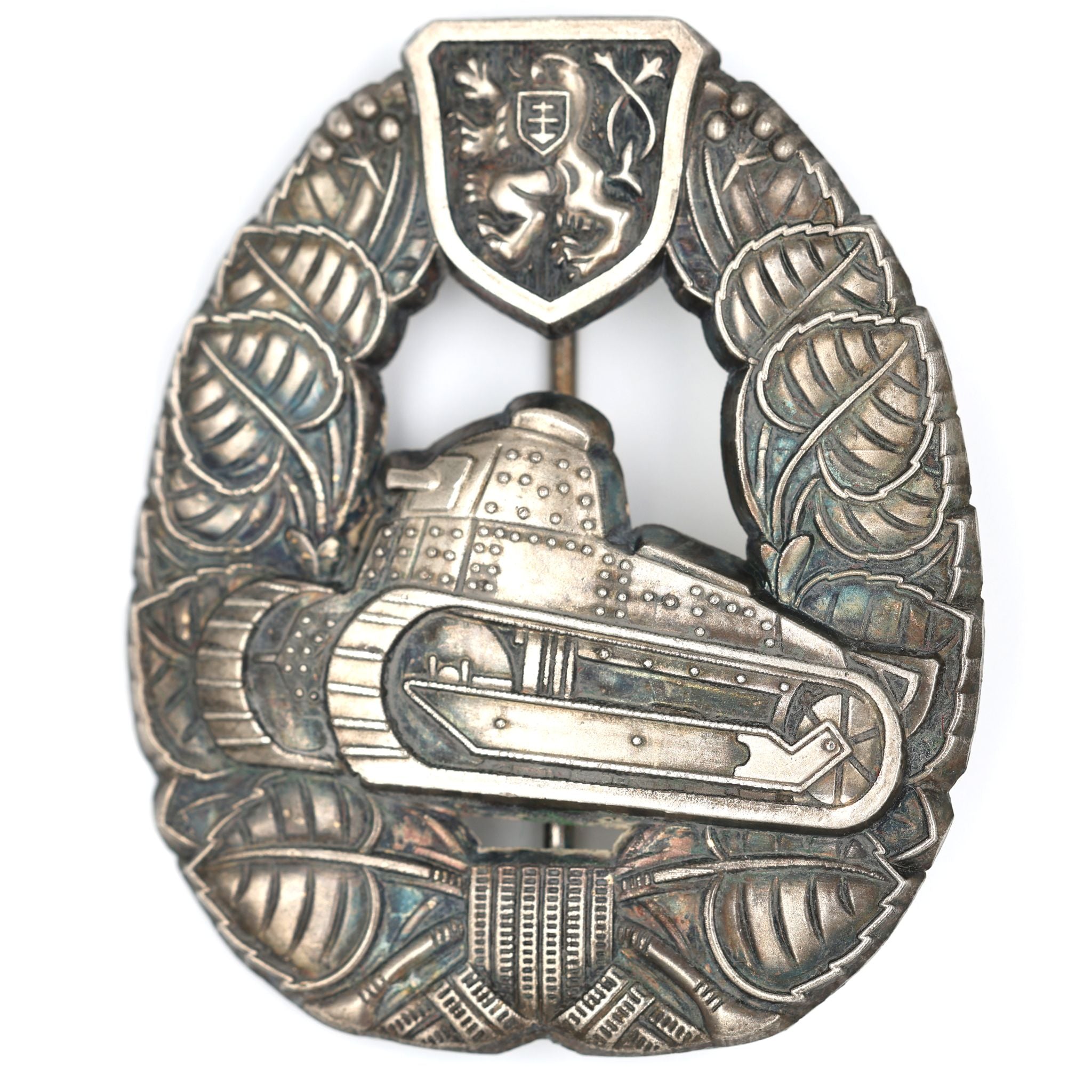 Czechoslovak Tank Badge 1935 Type – I Republic Renault FT detail view 3