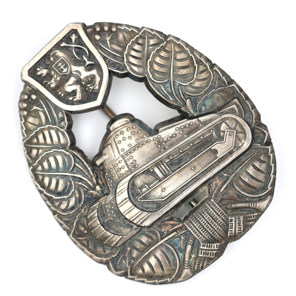 Czechoslovak Tank Badge 1935 Type – I Republic Renault FT detail view 4