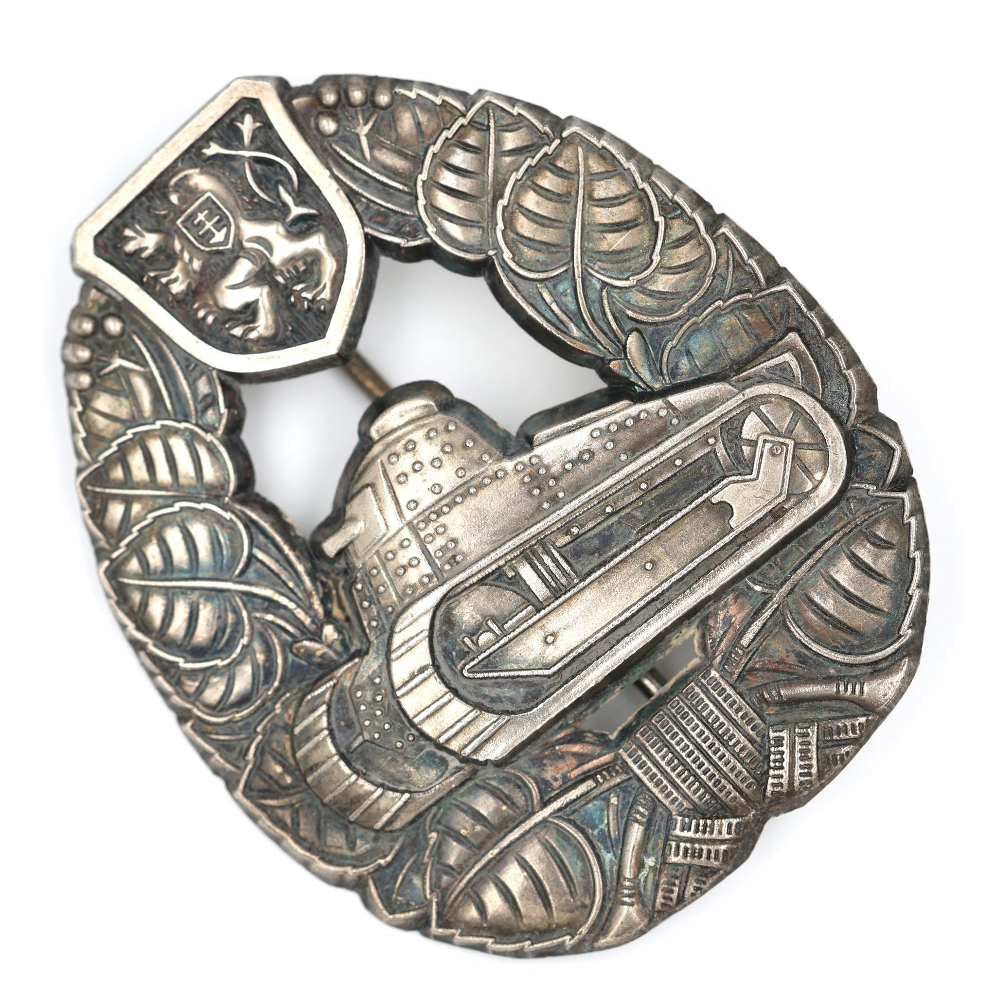 Czechoslovak Tank Badge 1935 Type – I Republic Renault FT detail view 4