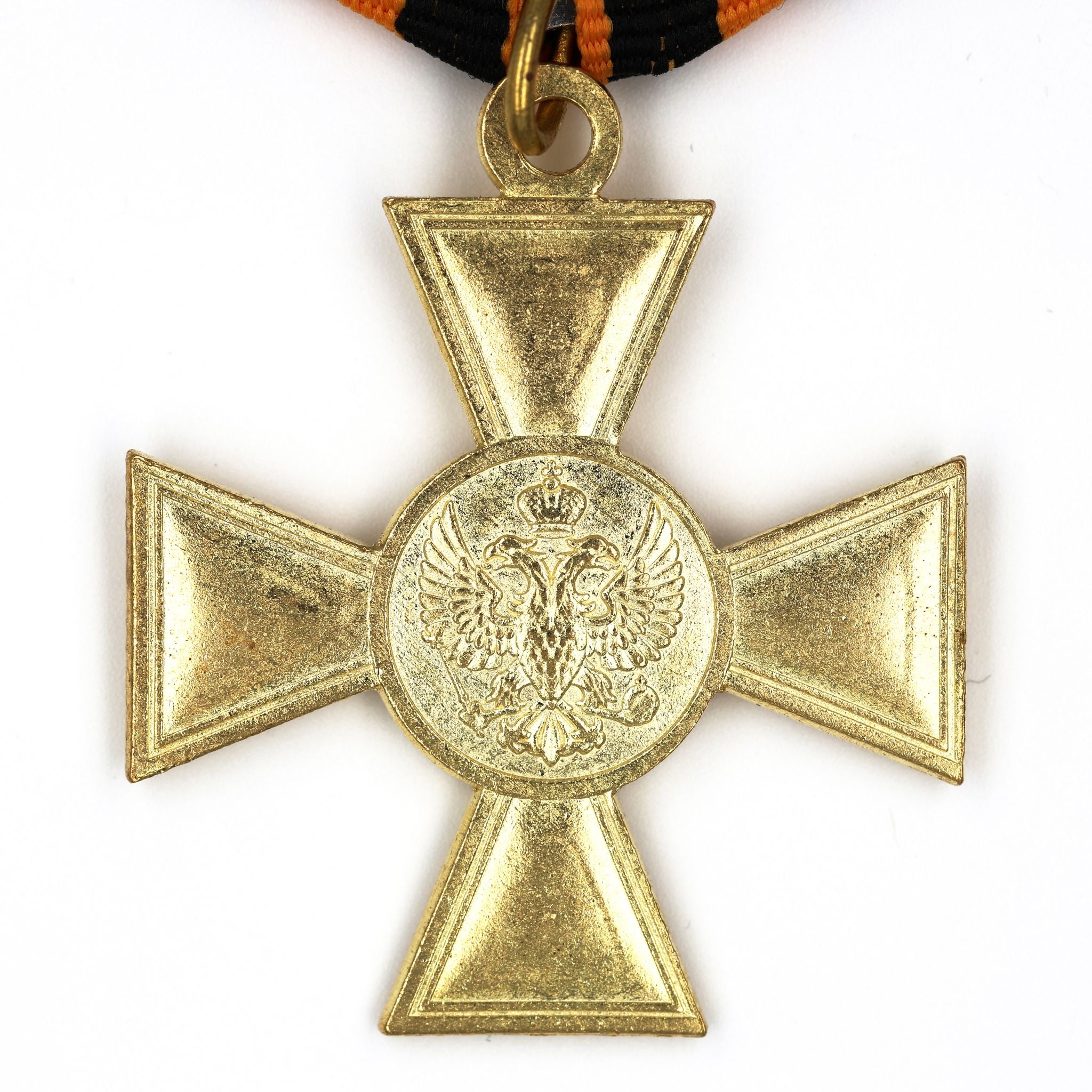 Imperial Russia medal Cross of St. George's for non-Christian 1st class A165 detail view 3