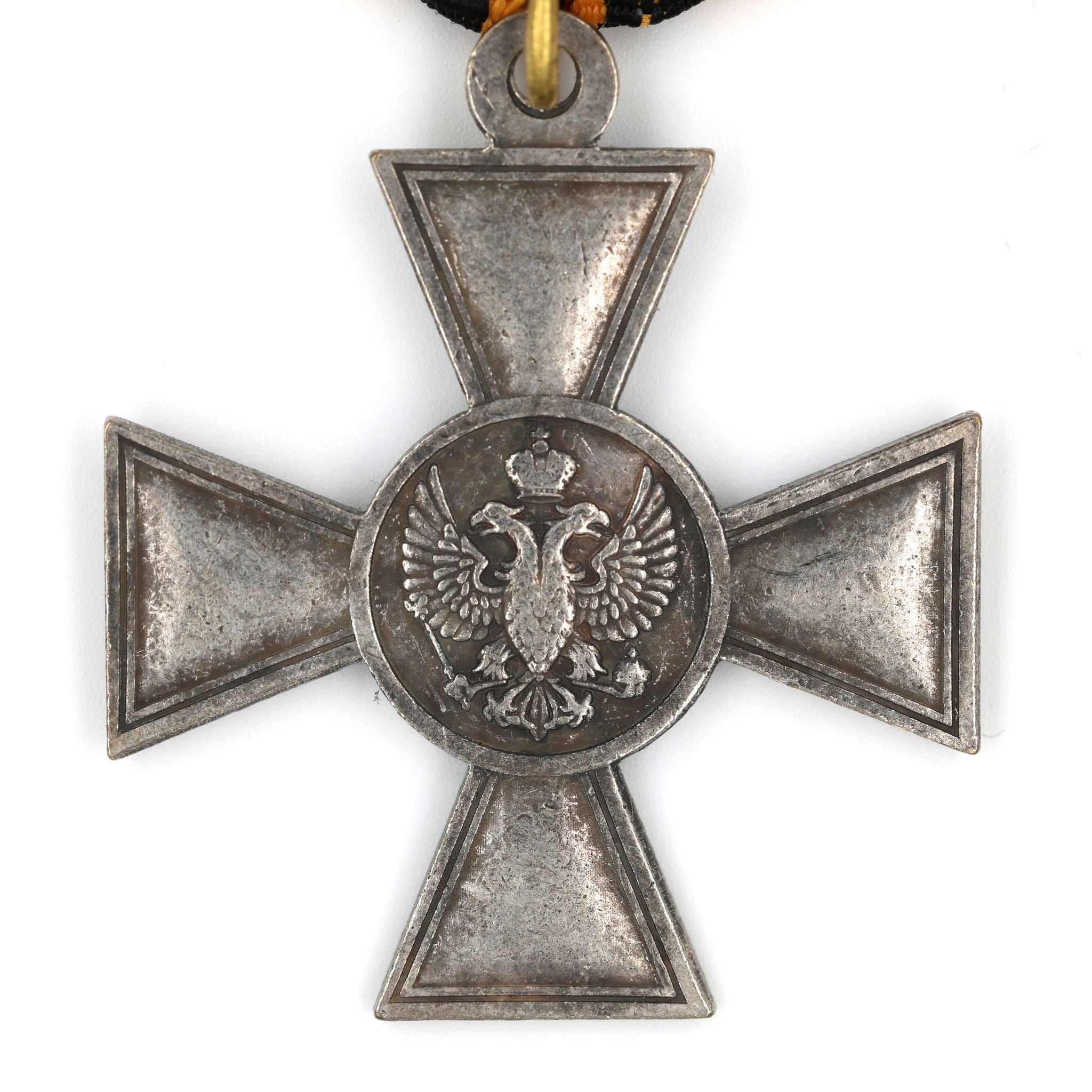 Imperial Russia medal Cross of St. George's for non-Christian 3rd Class A166a detail view 3