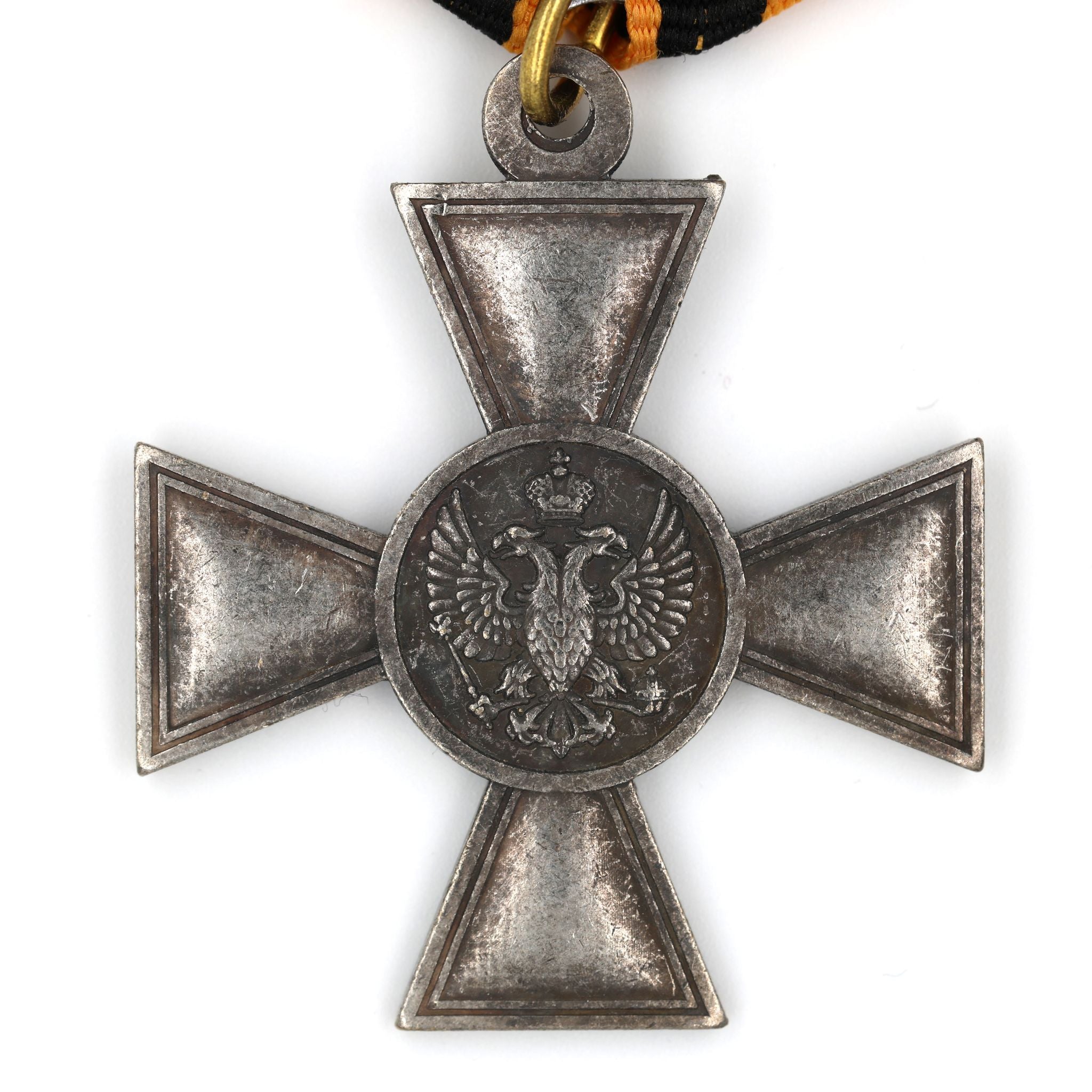 Imperial Russia medal Cross of St. George's for non-Christian 4th Class A168 detail view 3