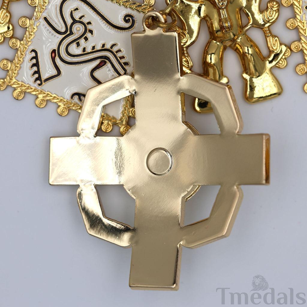 Panama Order of Manuel Amador Guerrero – Original Grand Cross Collar, Star & Badge detail view 14