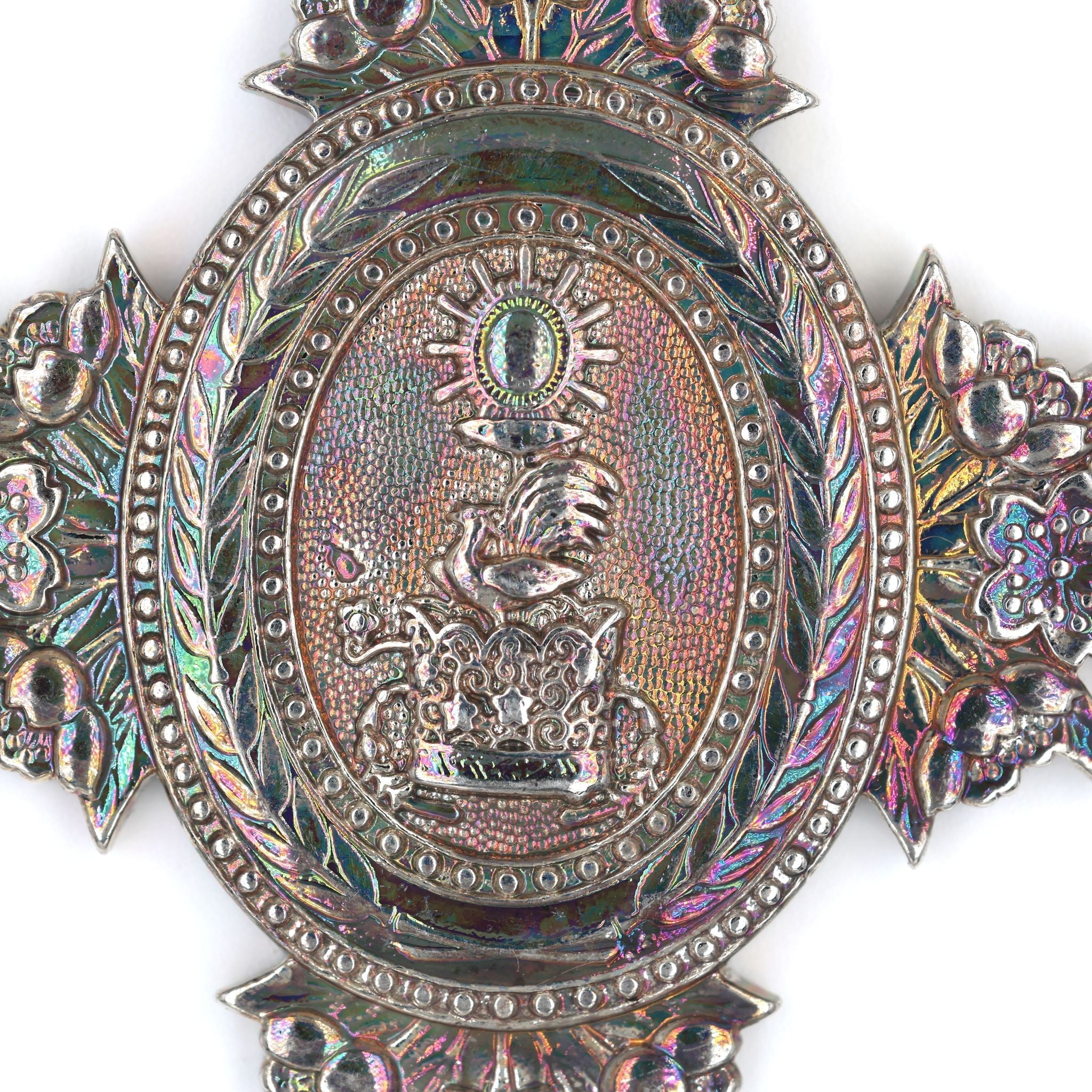 Japanese 1874 Formosa/Taiwan Expedition Meiji 7 War Medal- 925 Silver detail view 5