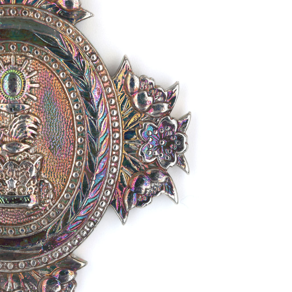 Japanese 1874 Formosa/Taiwan Expedition Meiji 7 War Medal- 925 Silver detail view 6