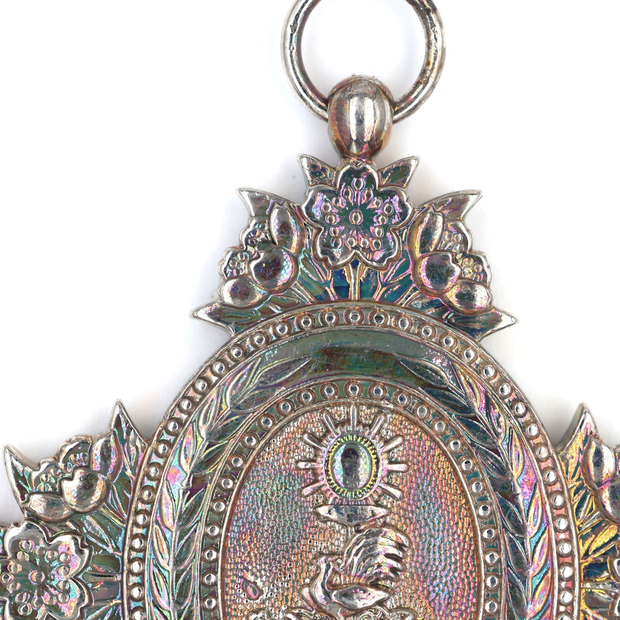 Japanese 1874 Formosa/Taiwan Expedition Meiji 7 War Medal- 925 Silver detail view 7