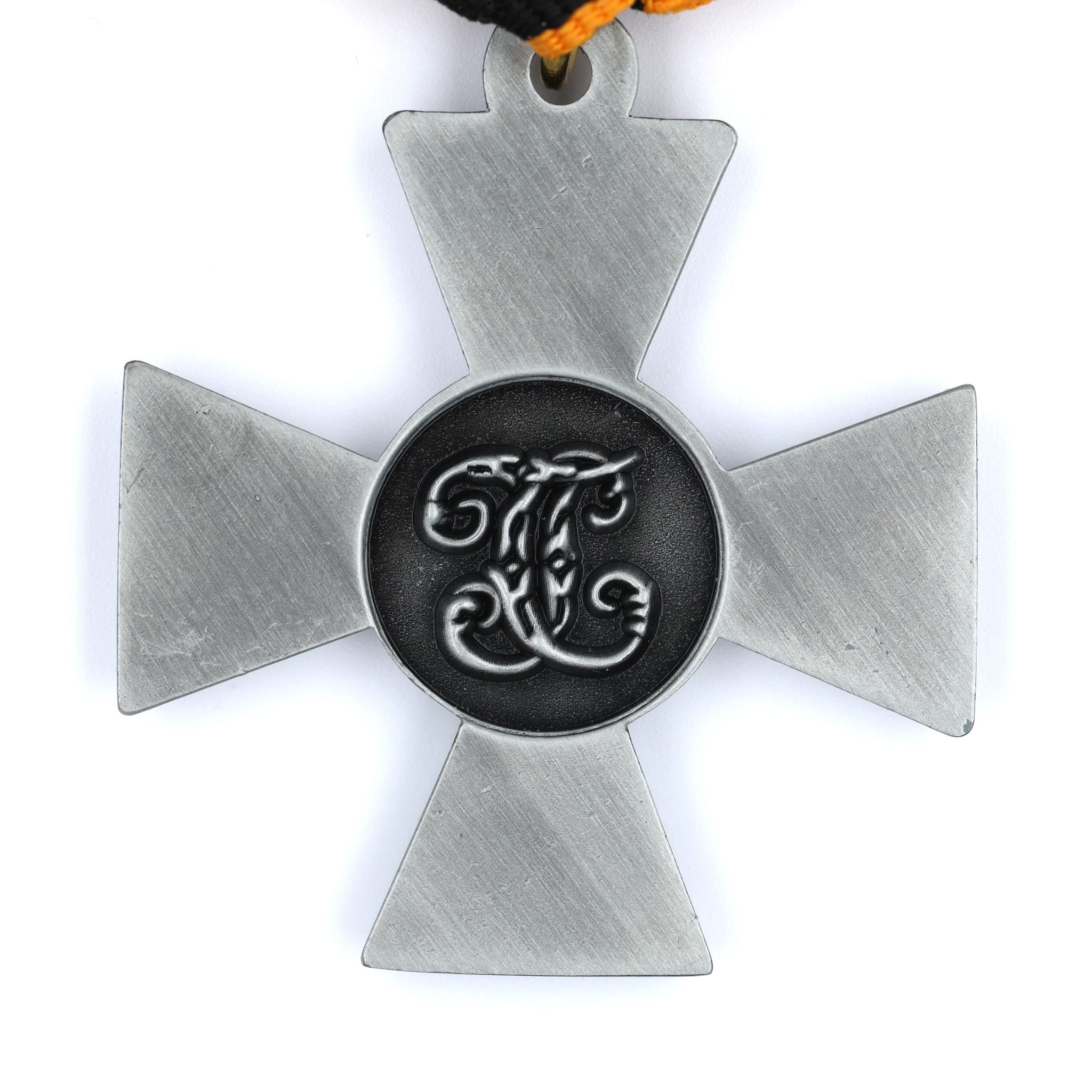 Russian 1807 – 2007 200 Years Cross Medal on St George Ribbon detail view 6