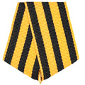 Imperial Russian St George Medal Ribbon Bow Mount Black Orange reproduction