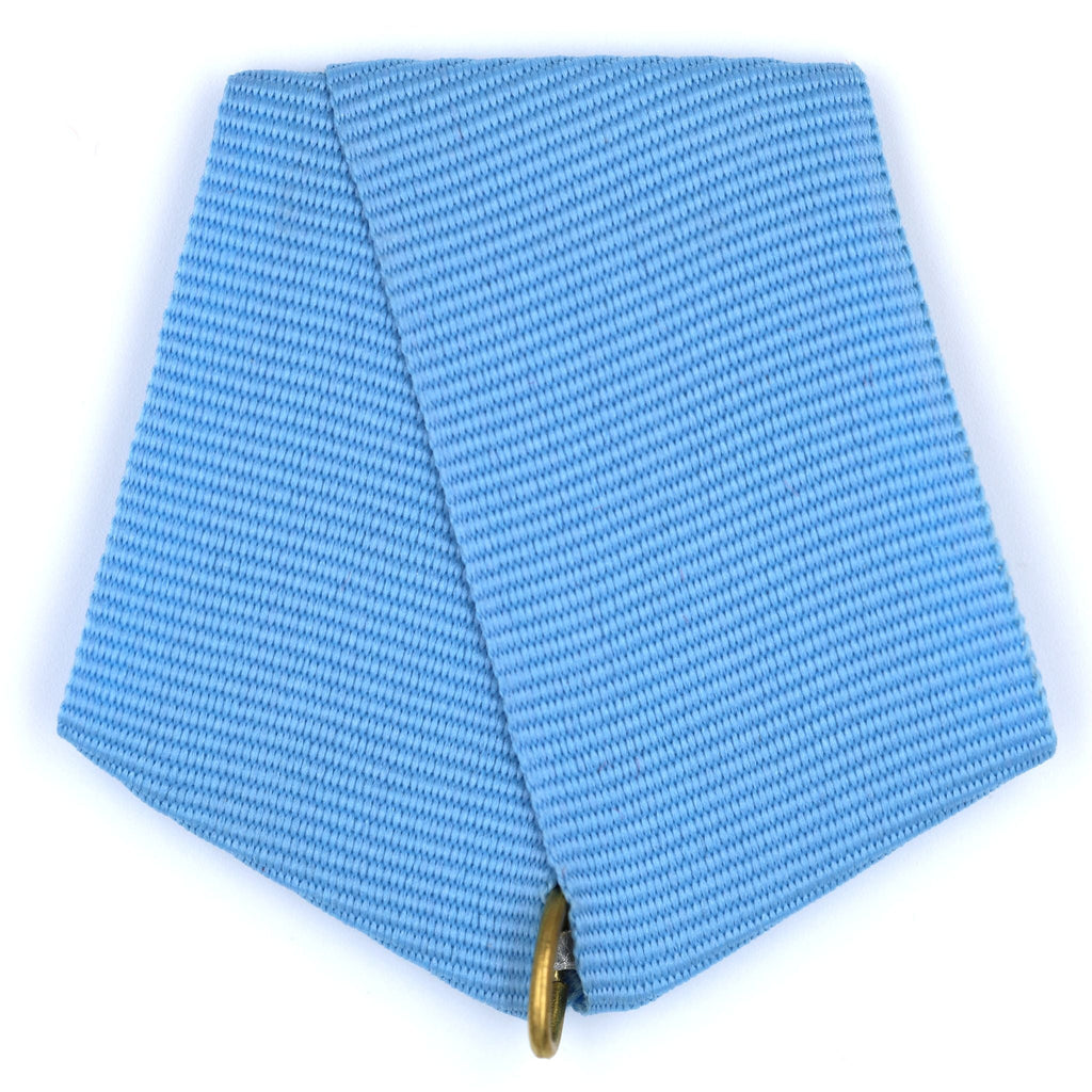Imperial Russian Light Blue Medal Ribbon Bow Mount Suspension reproduction