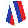 Russian Tricolor Medal Ribbon Bow Mount White Blue Red Suspension replica