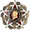Soviet USSR CCCP “Generalissimo Stalin” Star Order Badge Screwback reproduction