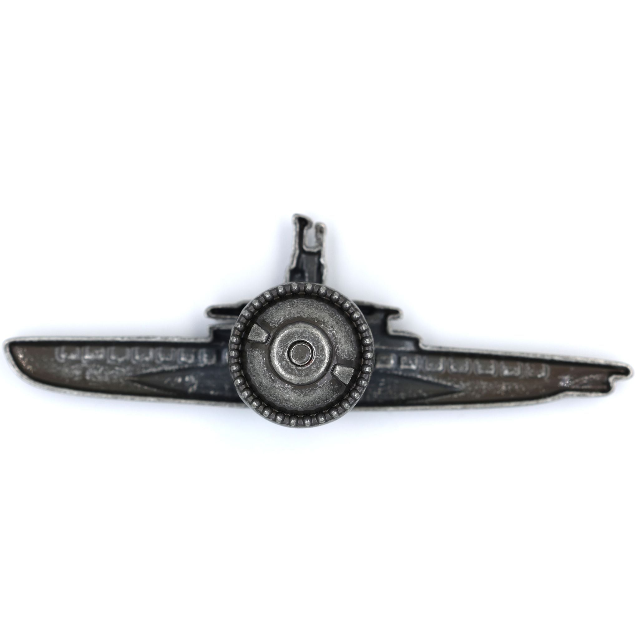 Soviet Navy CCCP Submarine Commander Qualification Badge Screwback detail view 2