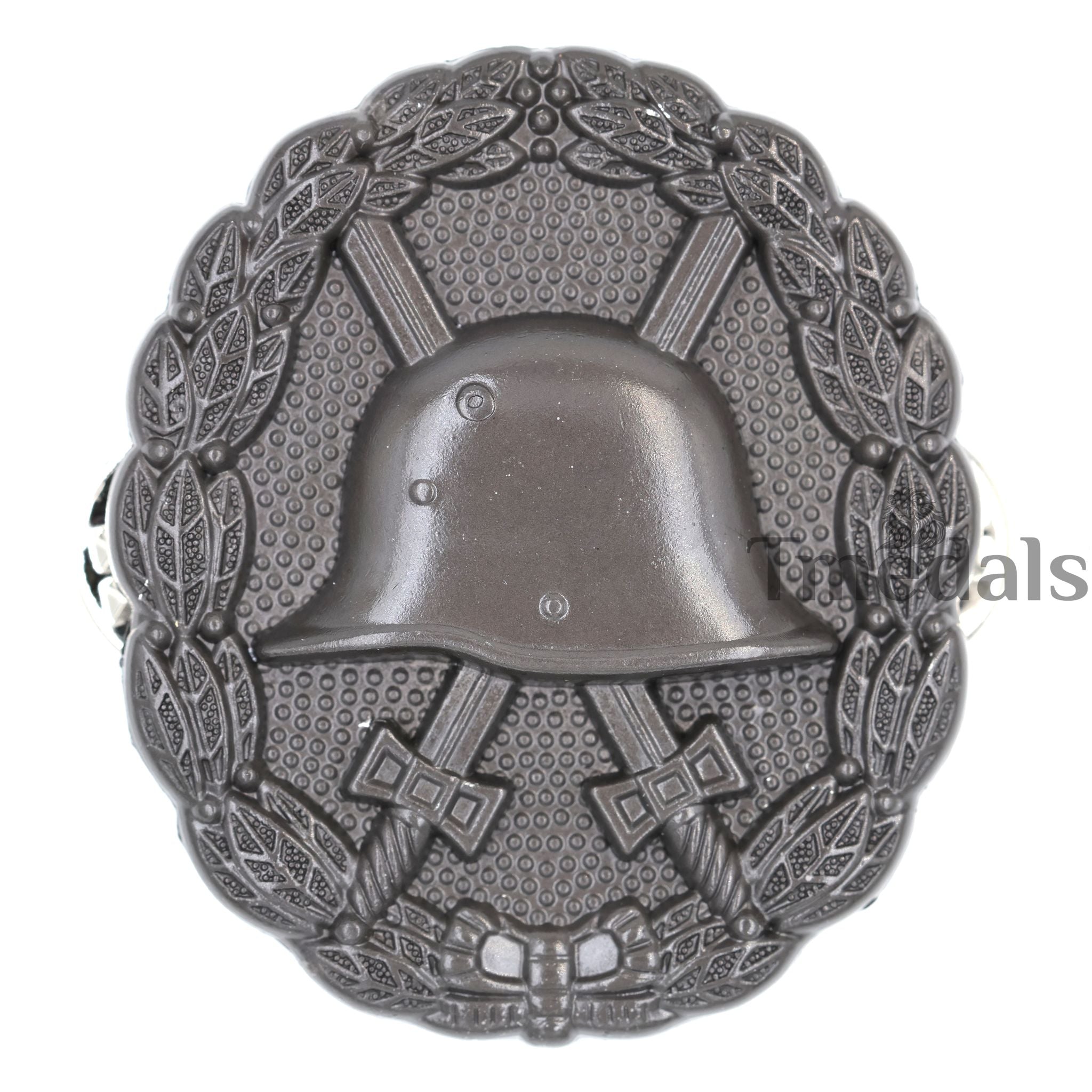 WWI German Wound Badge Black (Verwundetenabzeichen) Pinback replica