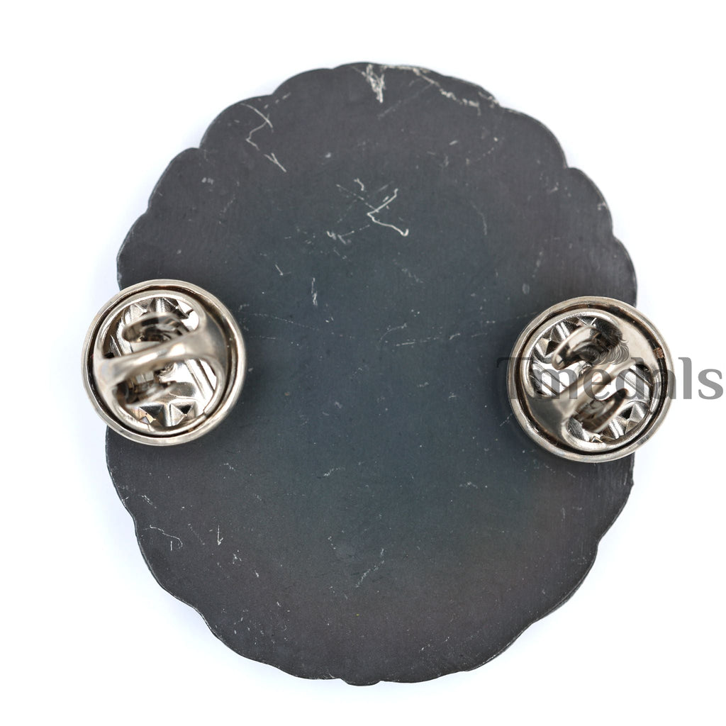 WWI German Wound Badge Silver Grade Pinback detail view 2