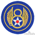 U.S. 8th Eighth Air Force WWII Army Air Corps USAF Squadron Uniform Patch German replica