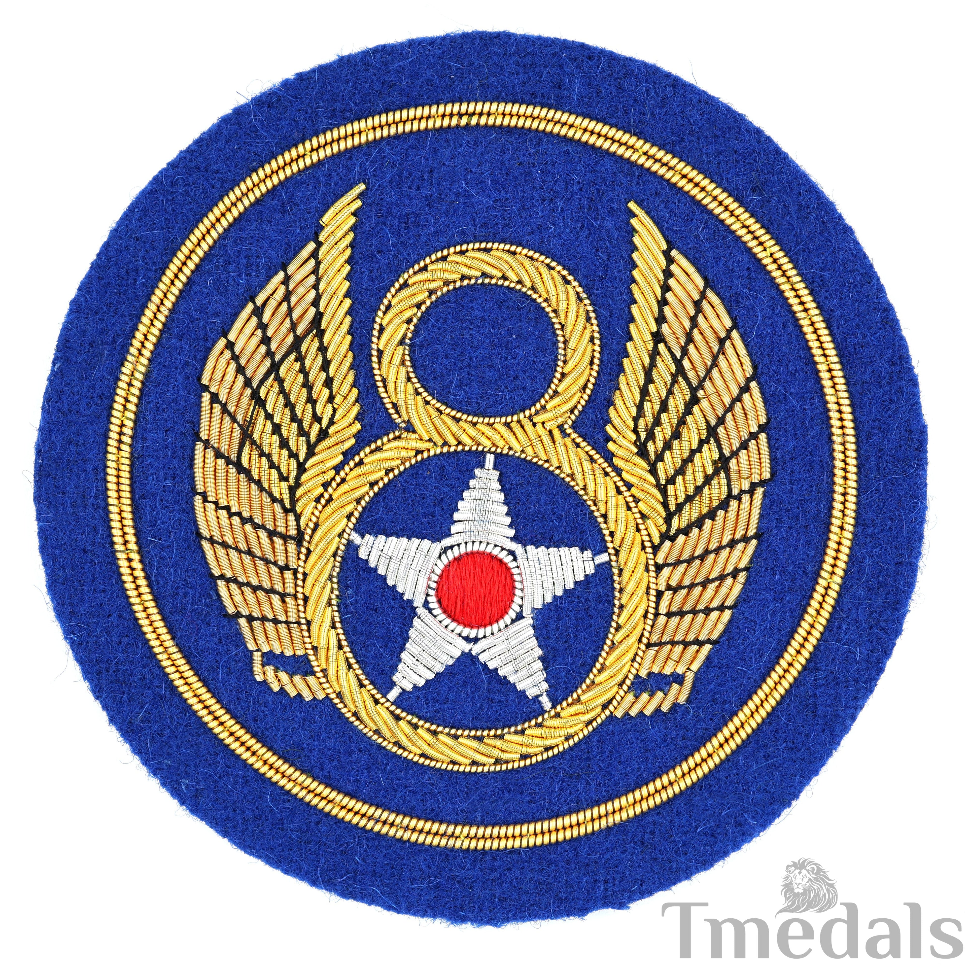 U.S. 8th Eighth Air Force WWII Army Air Corps USAF Squadron Uniform Patch German detail view 4
