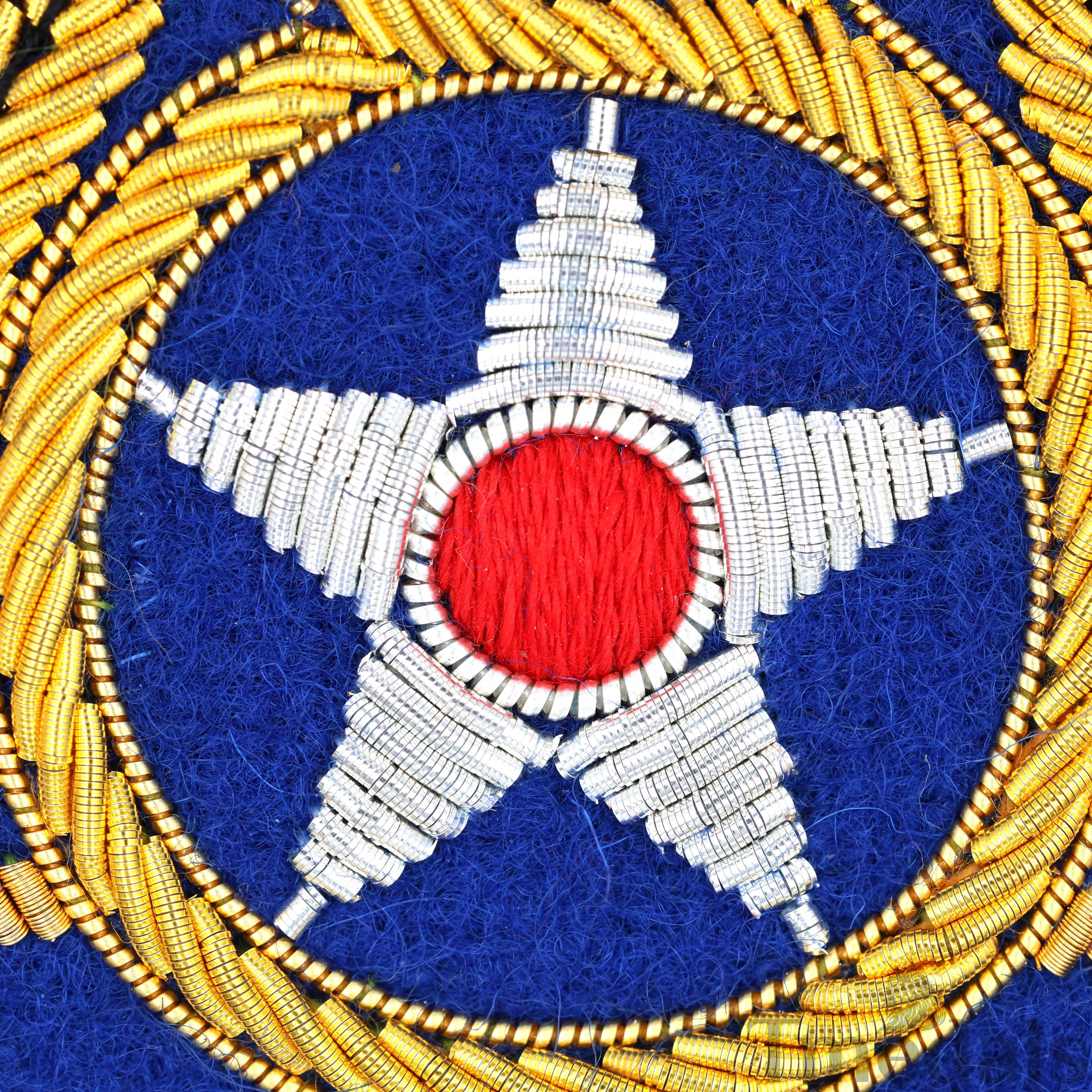 U.S. 8th Eighth Air Force WWII Army Air Corps USAF Squadron Uniform Patch German detail view 6