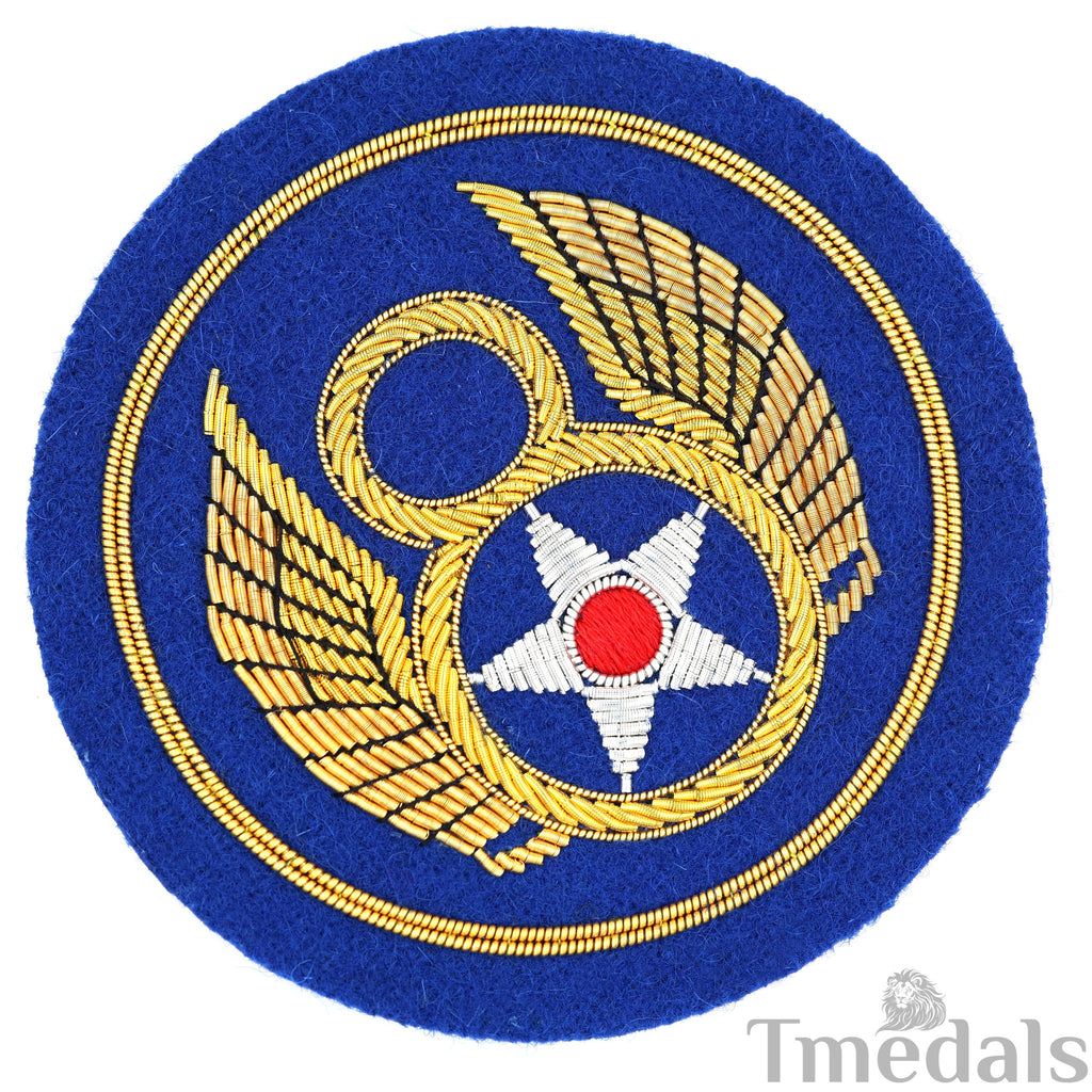 U.S. 8th Eighth Air Force WWII Army Air Corps USAF Squadron Uniform Patch German detail view 7