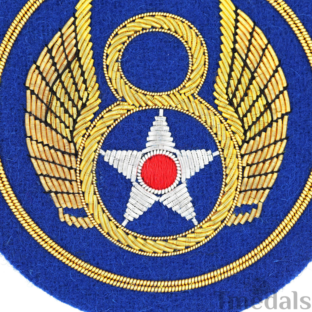 U.S. 8th Eighth Air Force WWII Army Air Corps USAF Squadron Uniform Patch German detail view 9