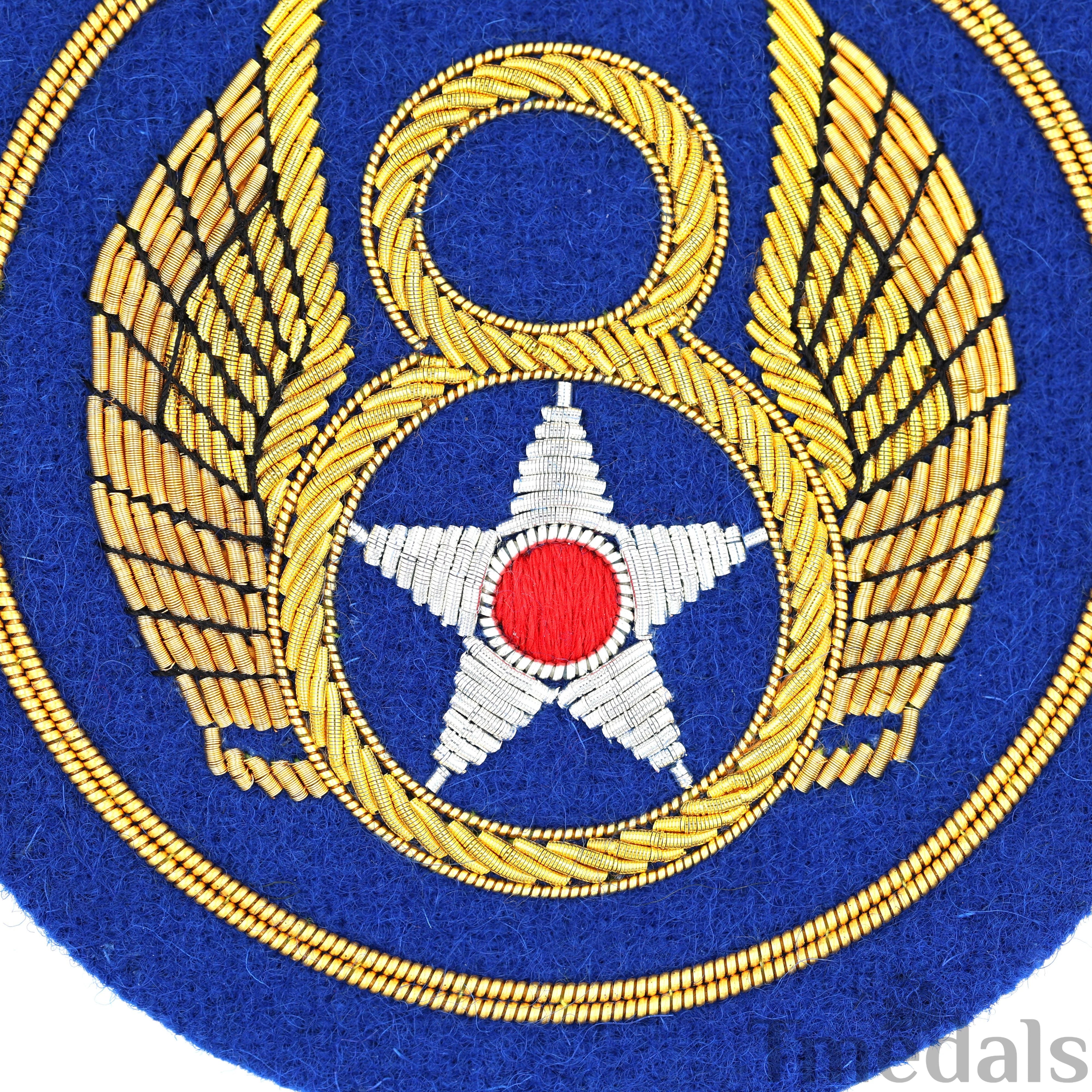 U.S. 8th Eighth Air Force WWII Army Air Corps USAF Squadron Uniform Patch German detail view 9
