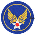U.S. Army Air Force Corps WWII Bullion USAF Squadron Shoulder Uniform Patch reproduction